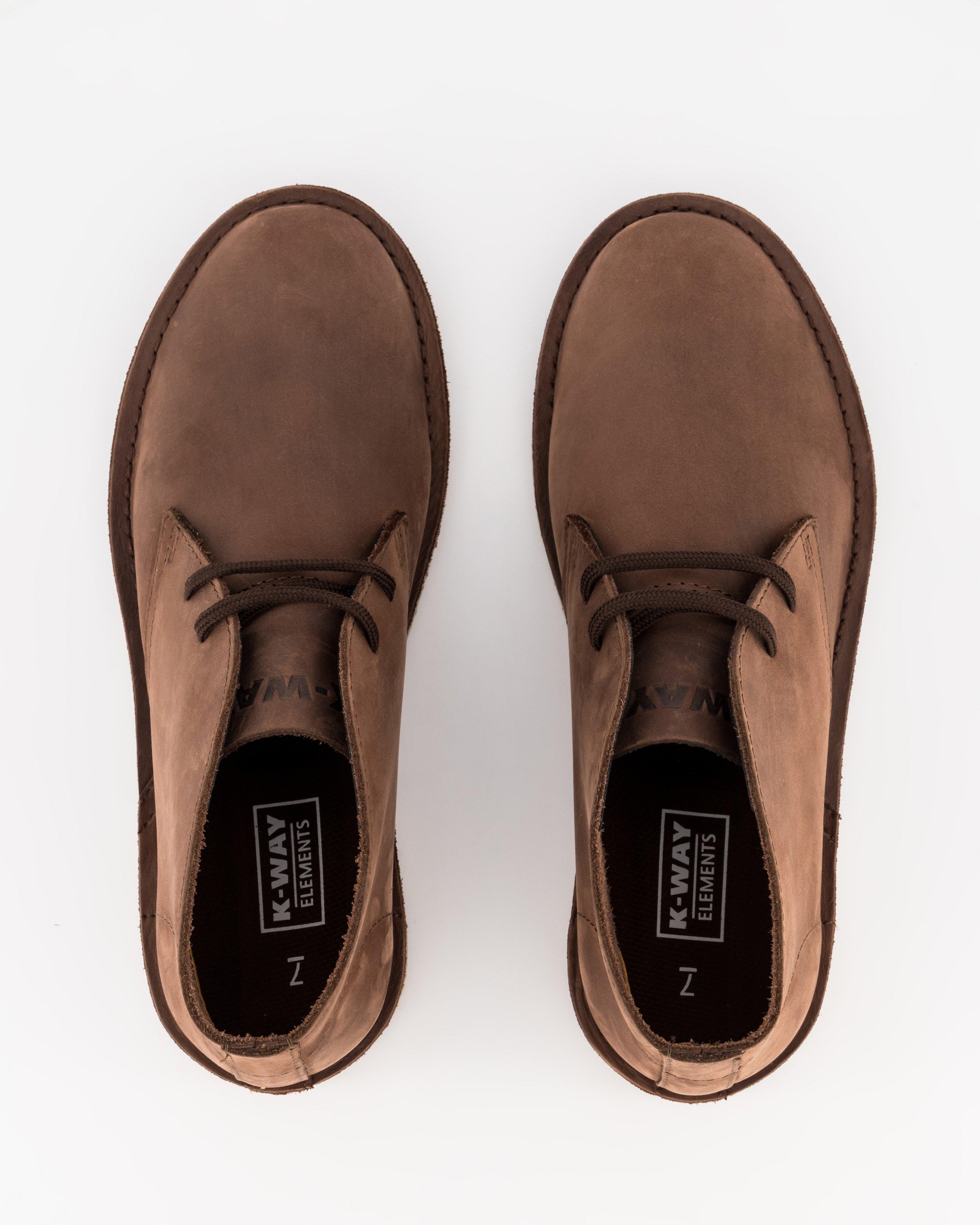 K-Way Elements Men's Kyle Vellie Boots -  Chocolate