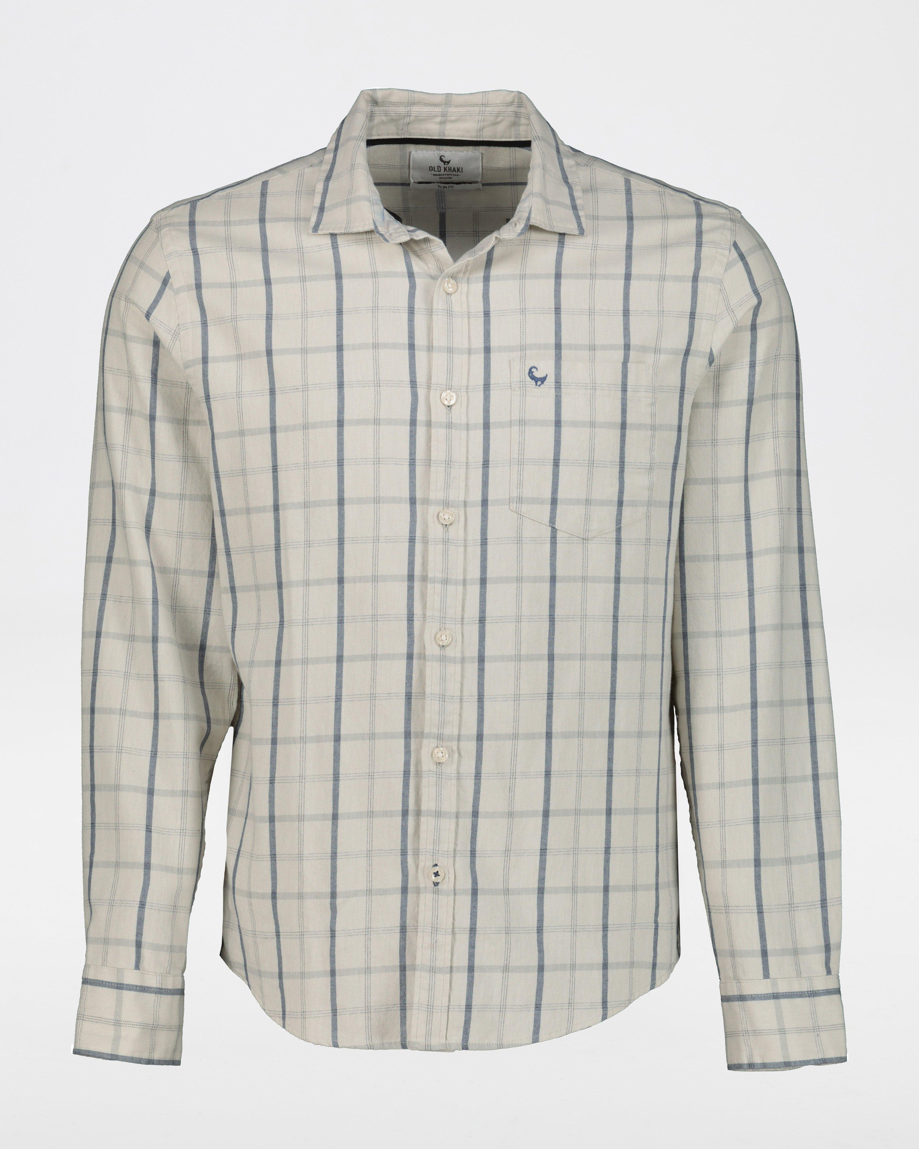 Men's Xavier Slim Fit Shirt -  Light Grey