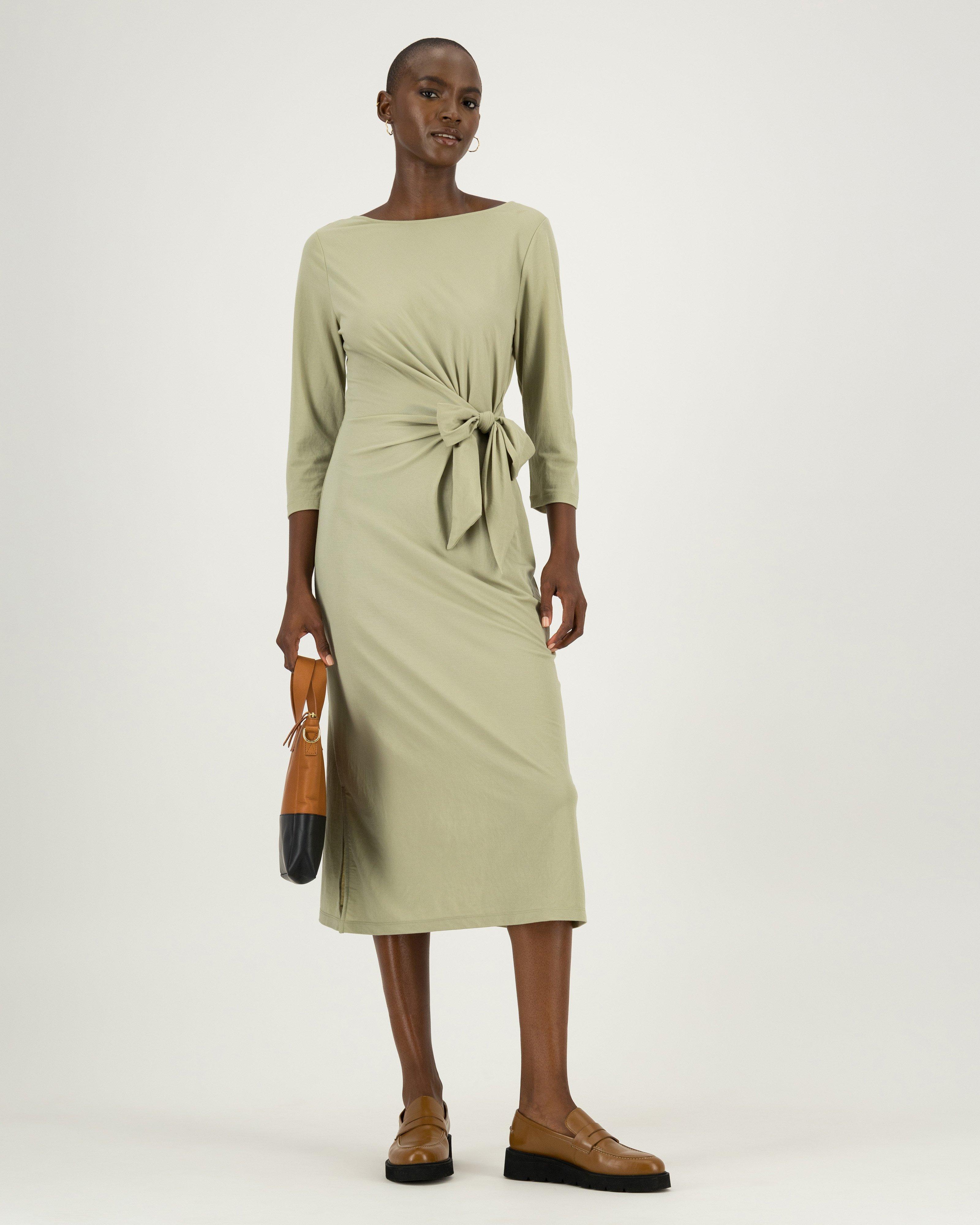 Olive hotsell knit dress