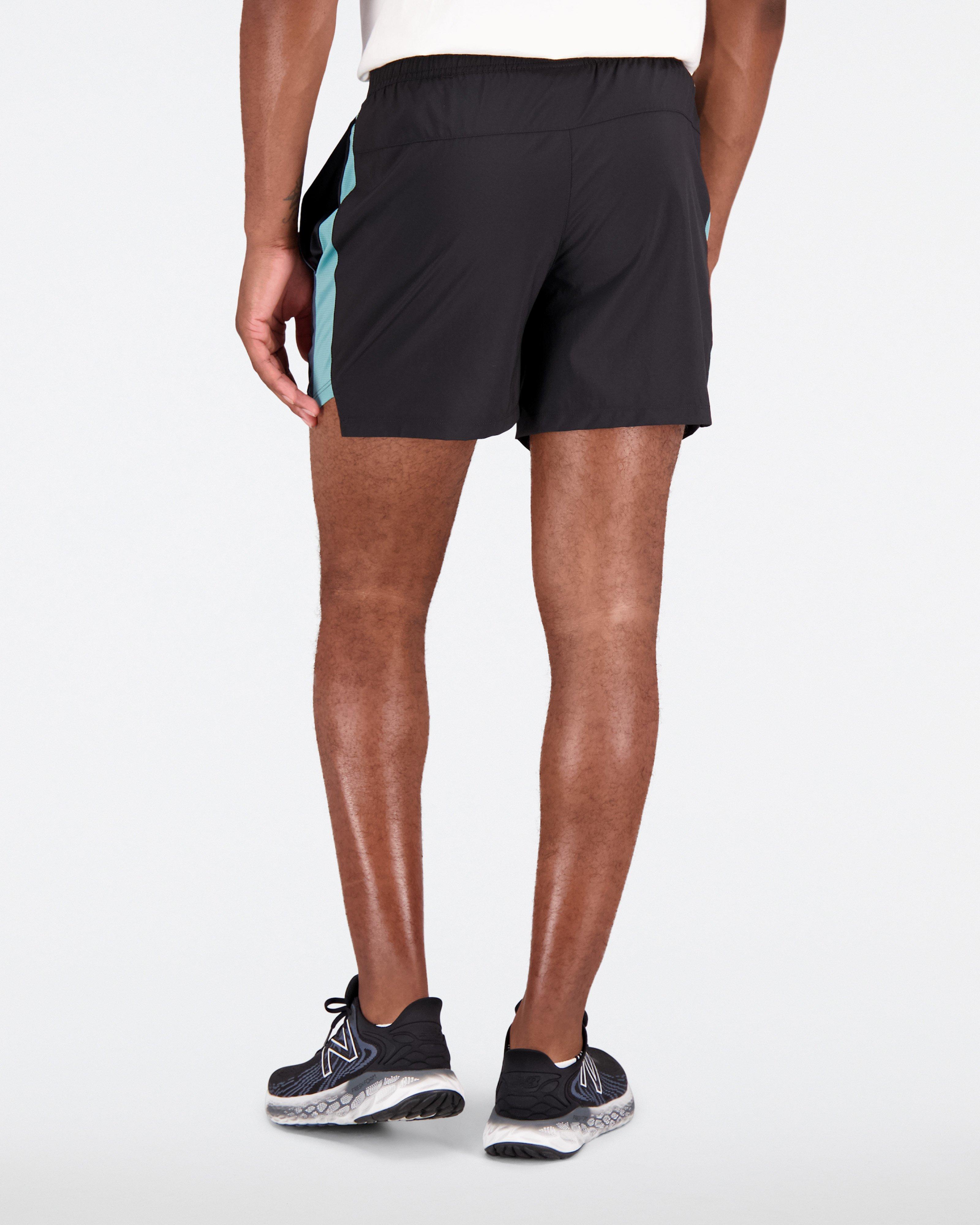 New Balance Men's Impact Run 5-Inch Shorts -  Black