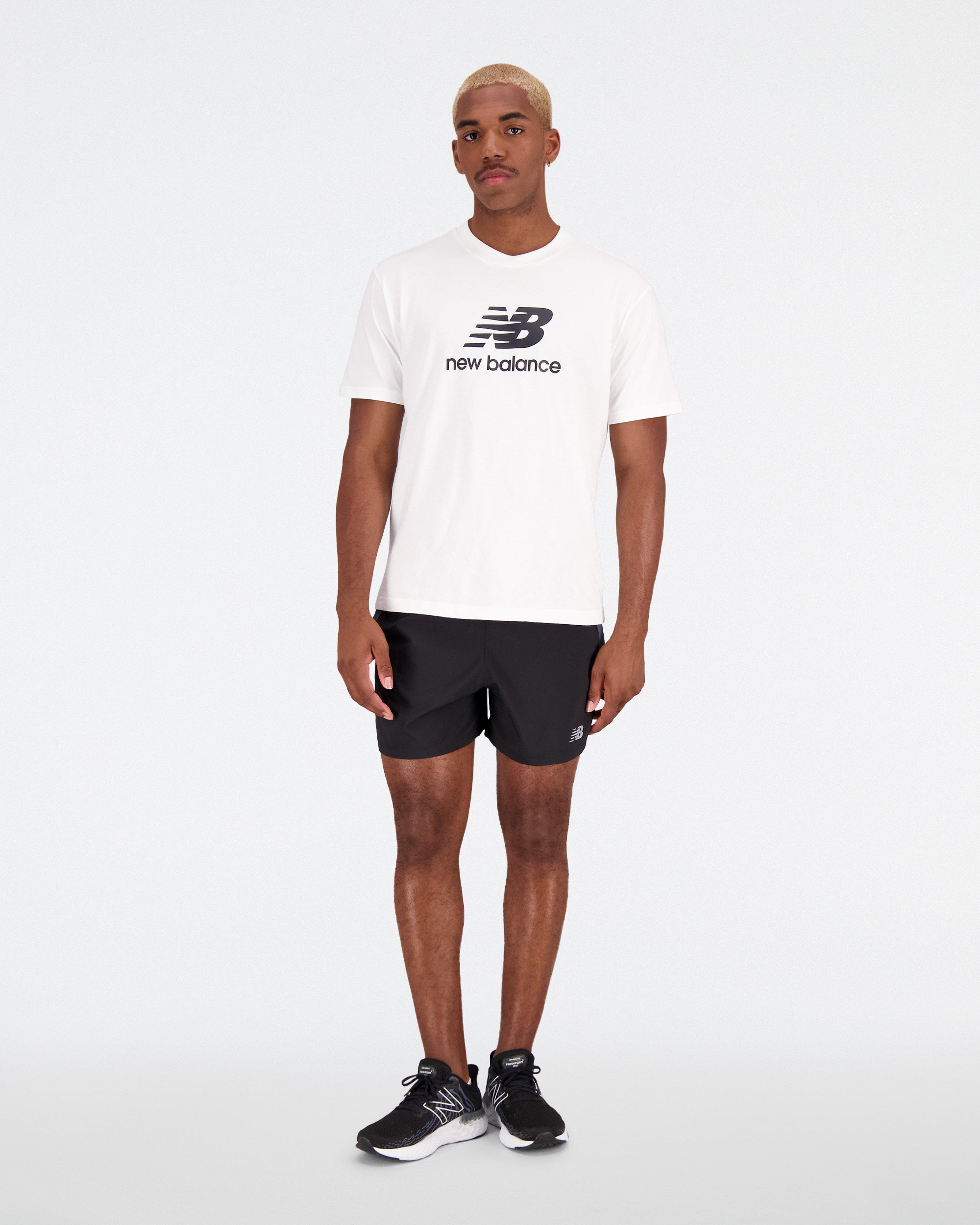 New Balance Men's Black Impact Run 5 Inch Shorts