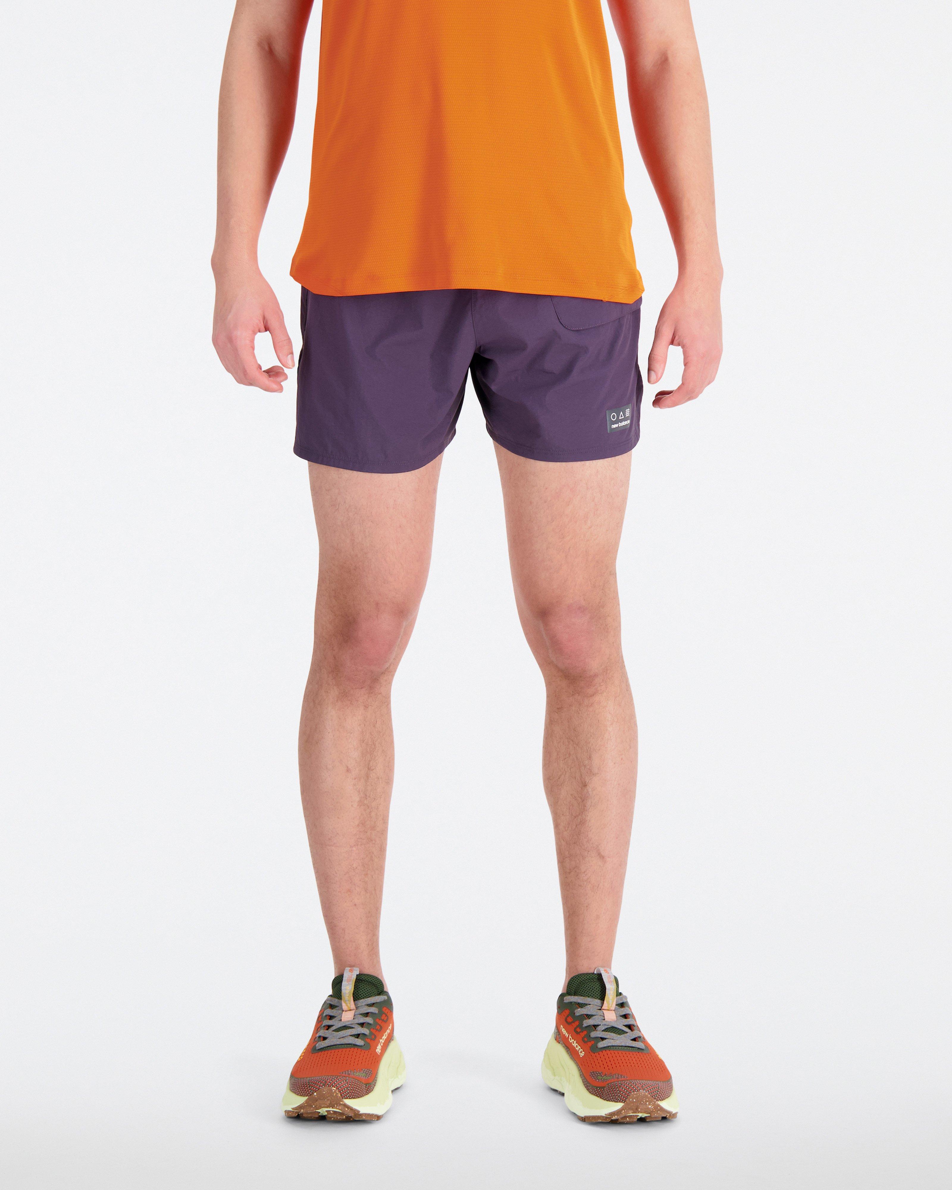 New Balance Men's Impact Run 5-Inch Shorts -  Purple