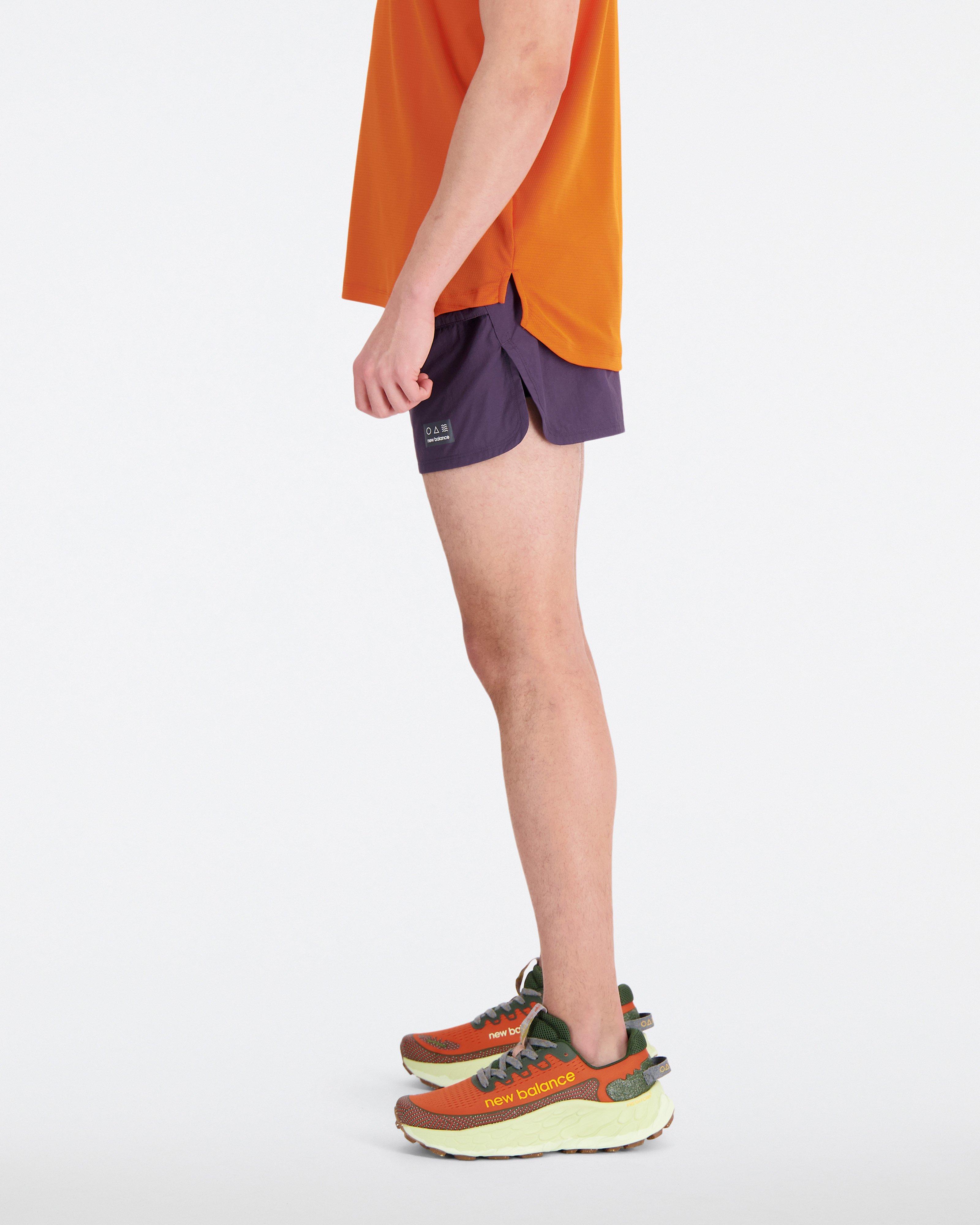 New Balance Men's Impact Run 5-Inch Shorts -  Purple
