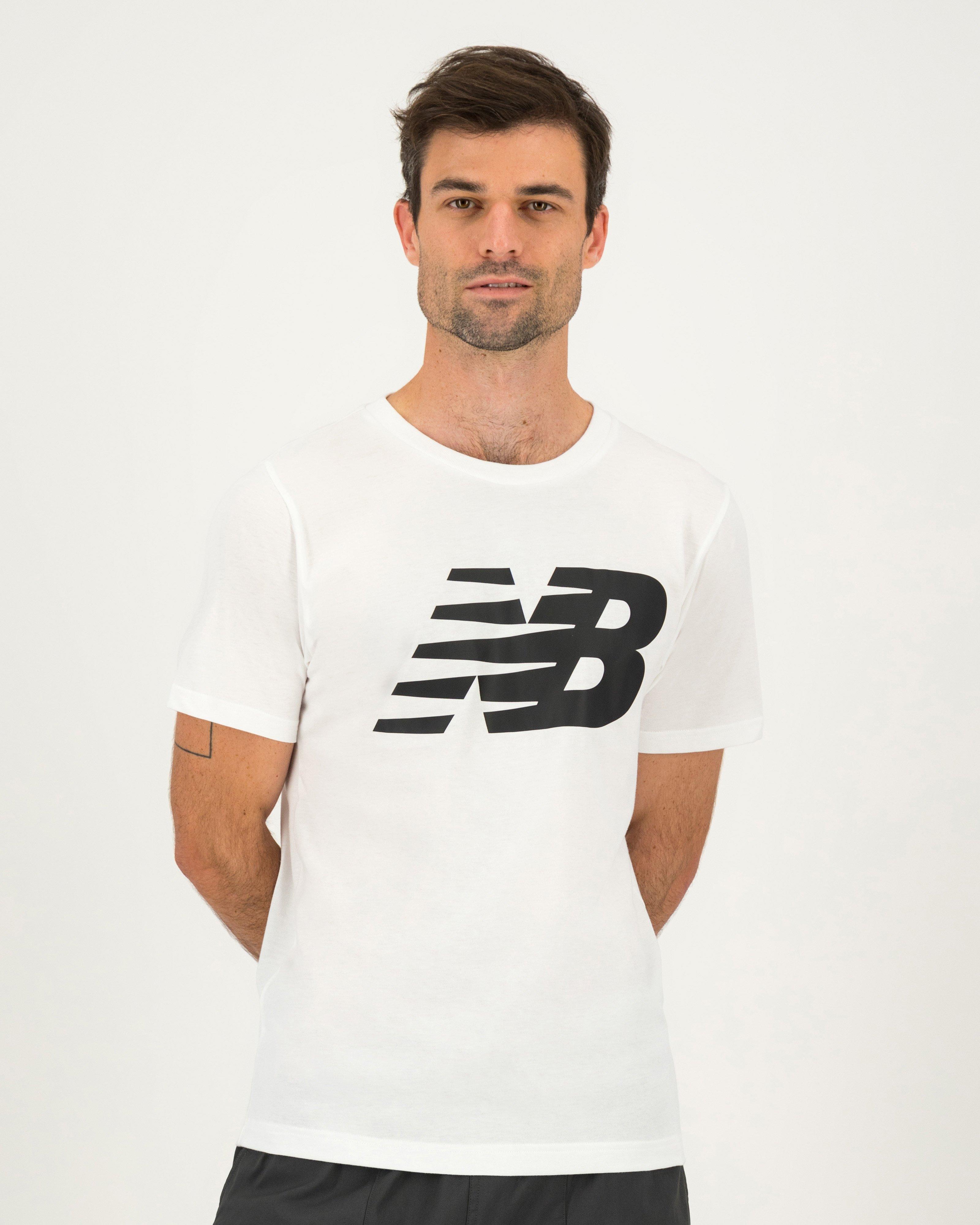 New balance hot sale white shirt