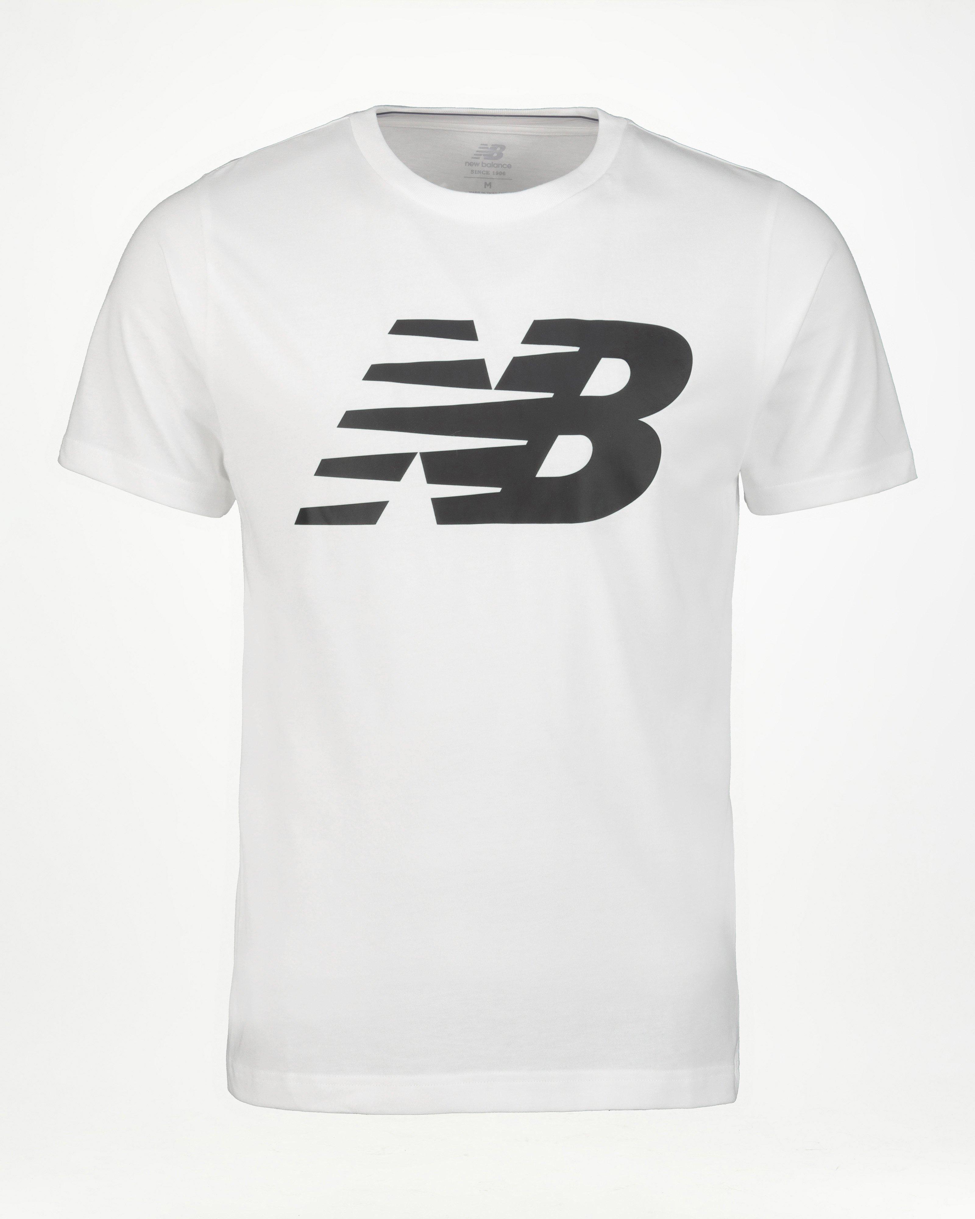 New balance white on sale shirt