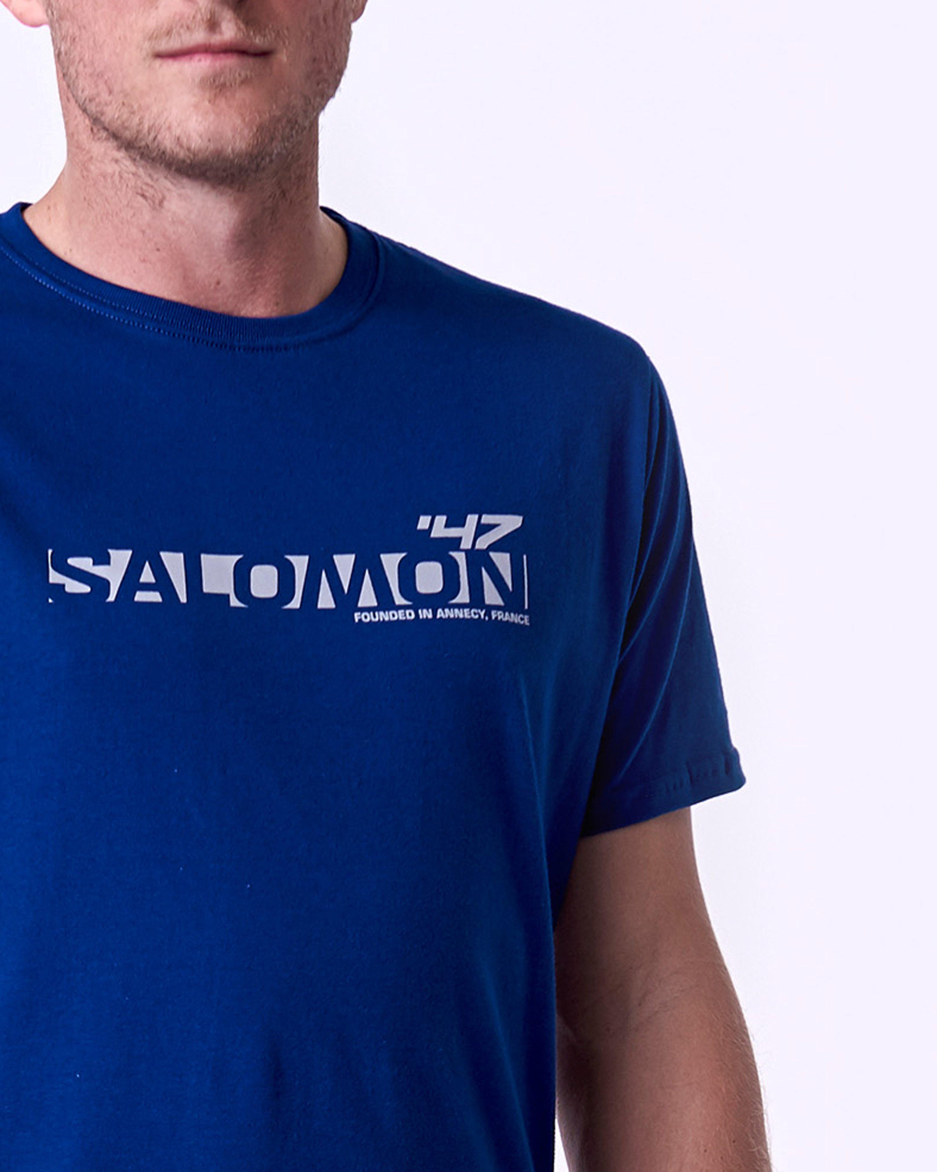 Salomon Men's Sidley T-shirt -  Navy