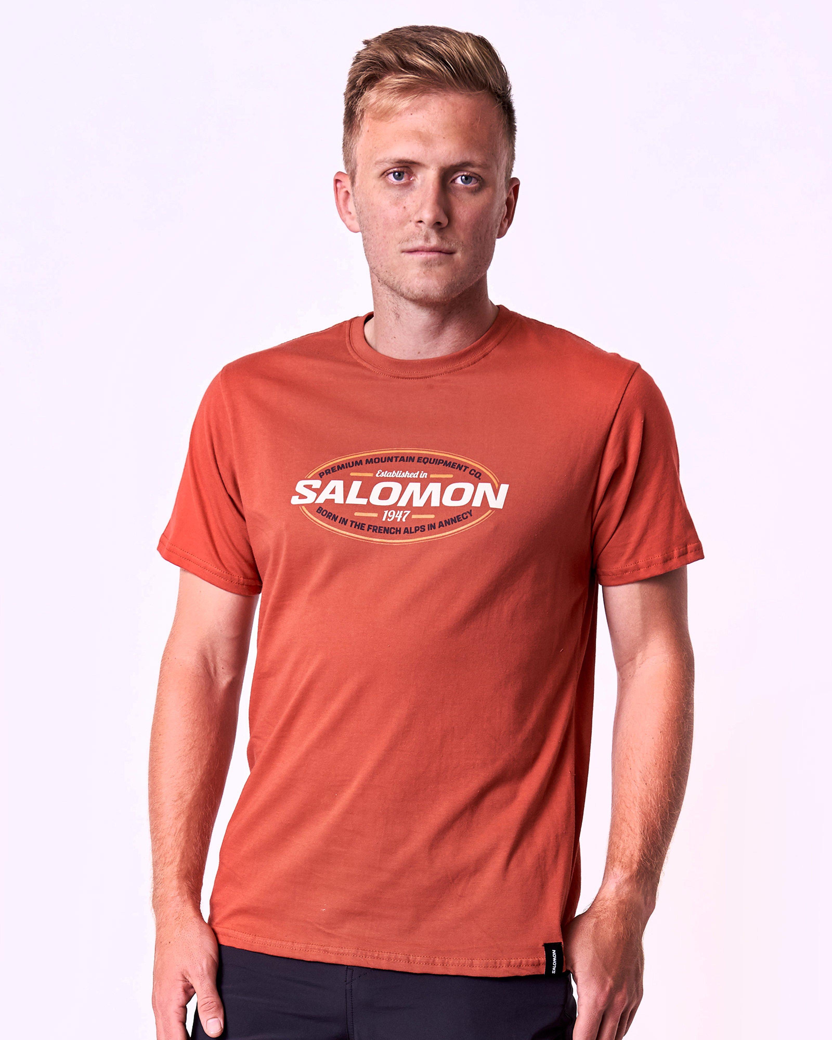 Salomon Men's Brandberg T-shirt -  Rust