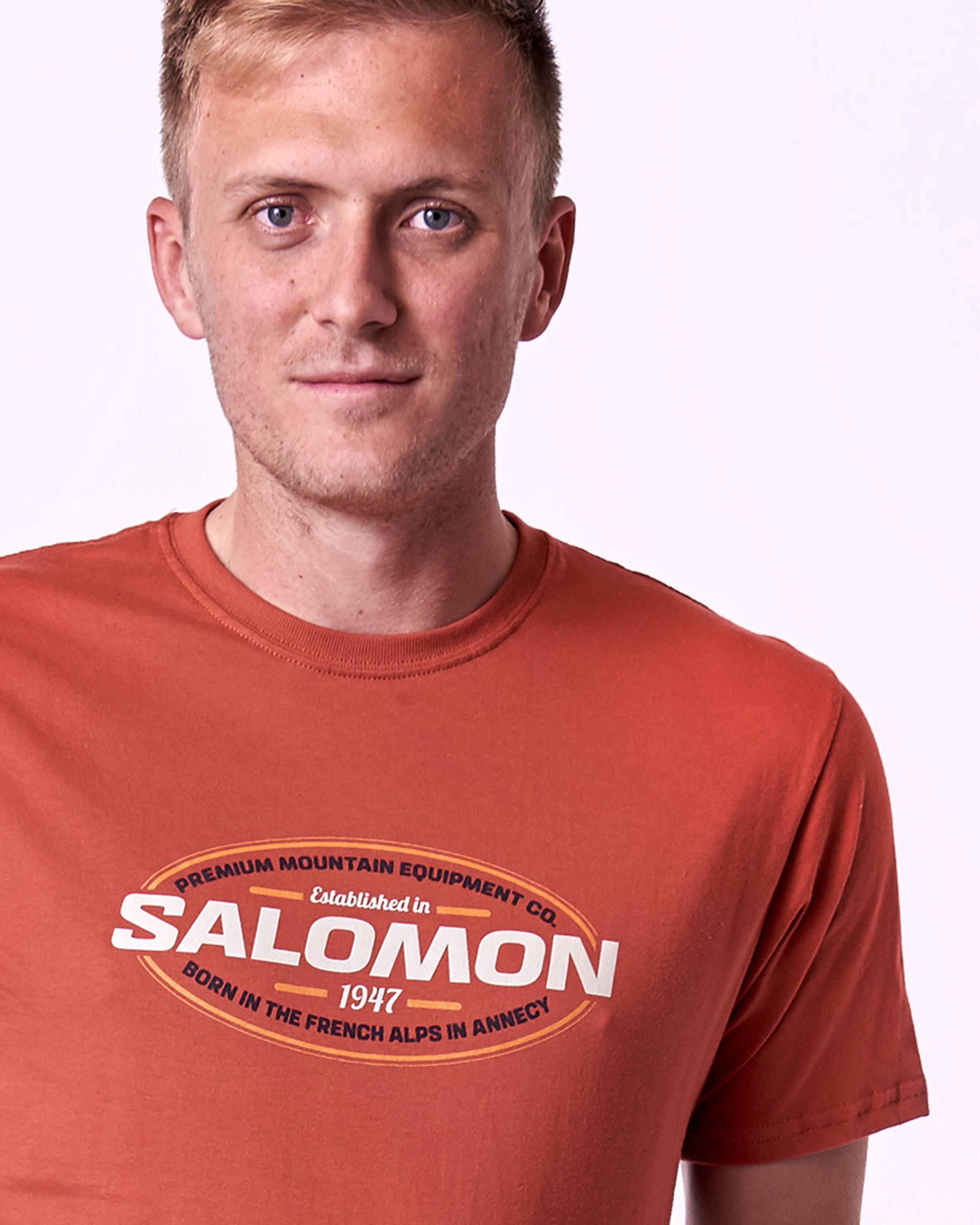 Salomon Men's Brandberg T-shirt -  Rust