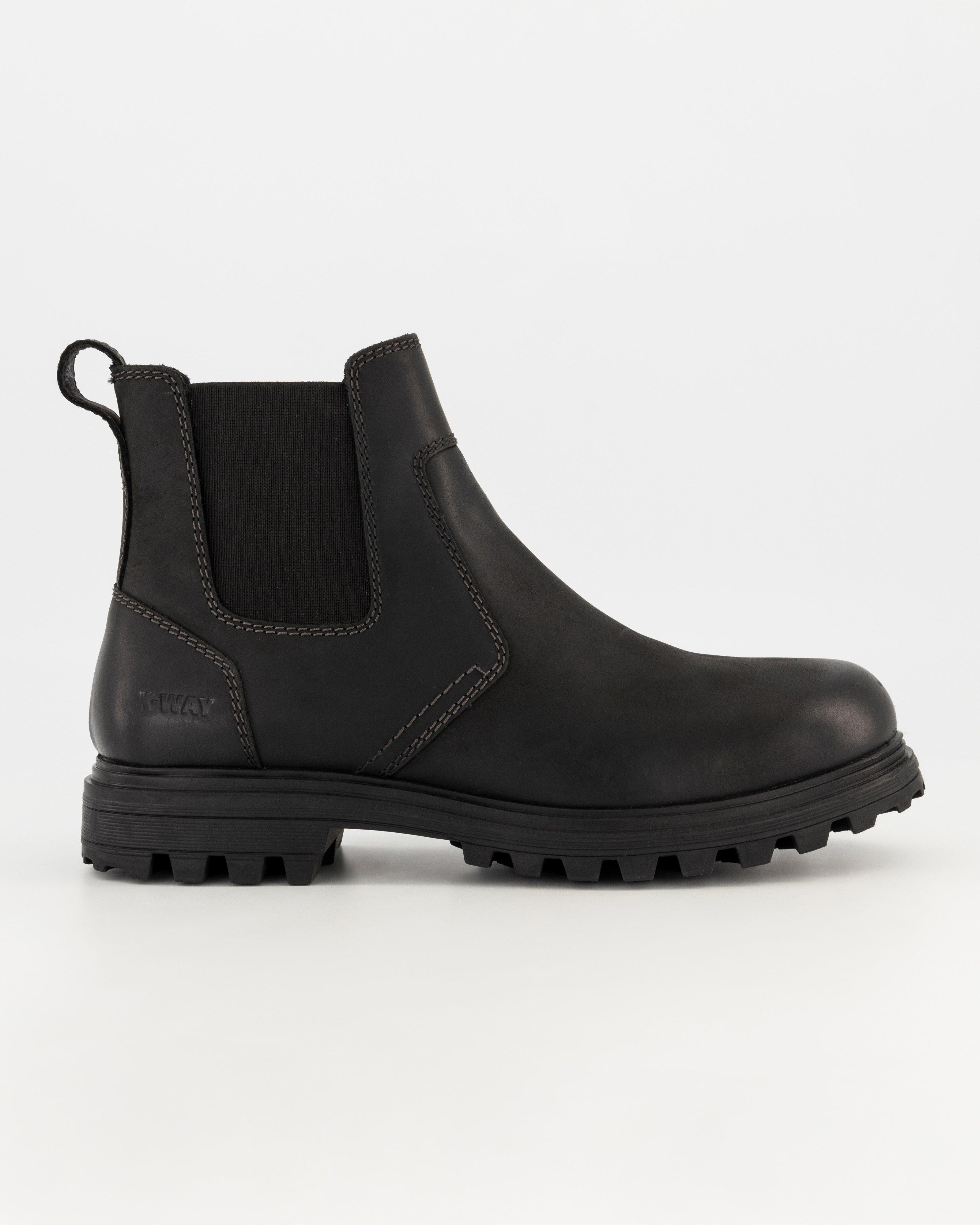 K-Way Elements Men's Chunky Chelsea Boots -  Black