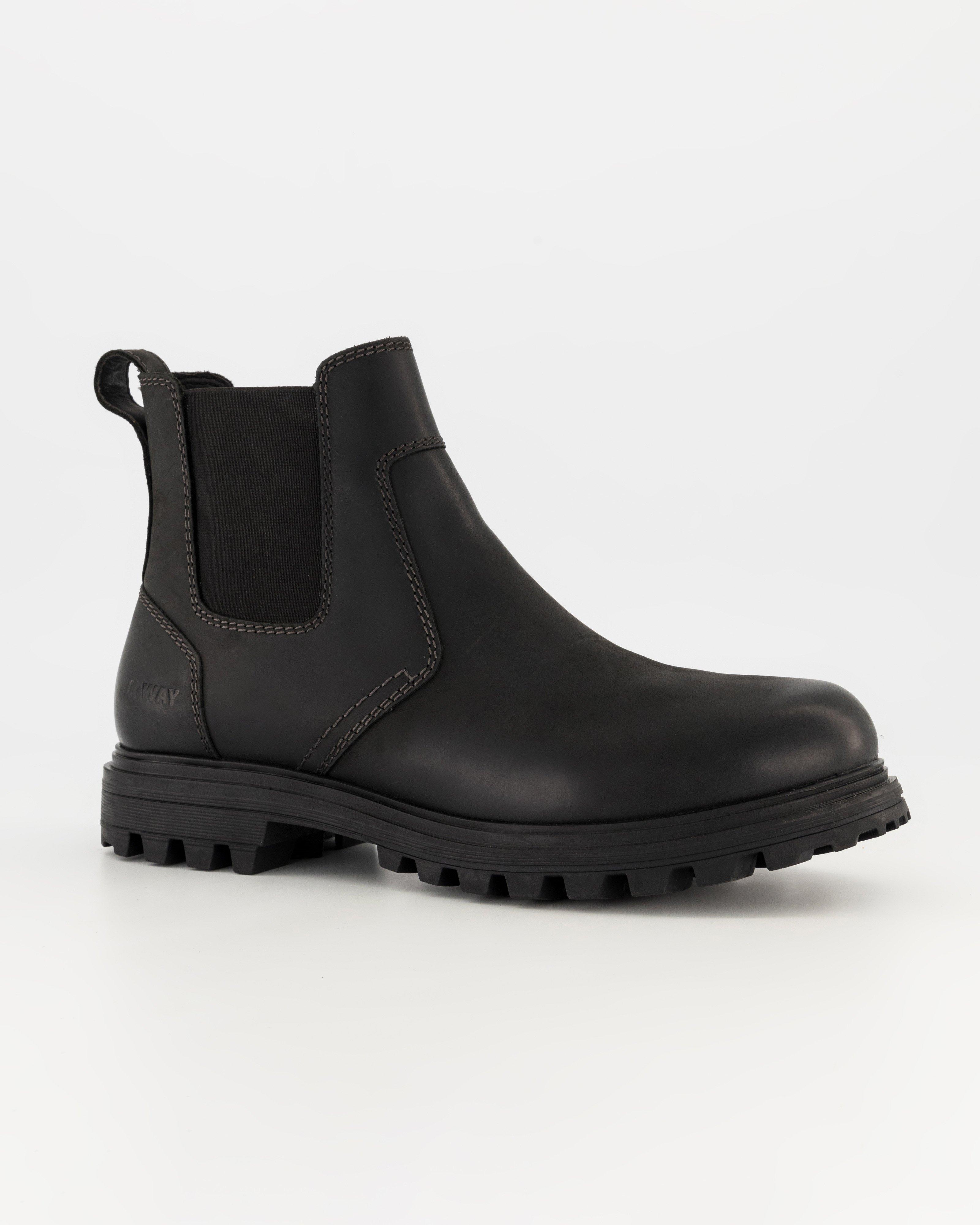 K-Way Elements Men's Chunky Chelsea Boots -  Black