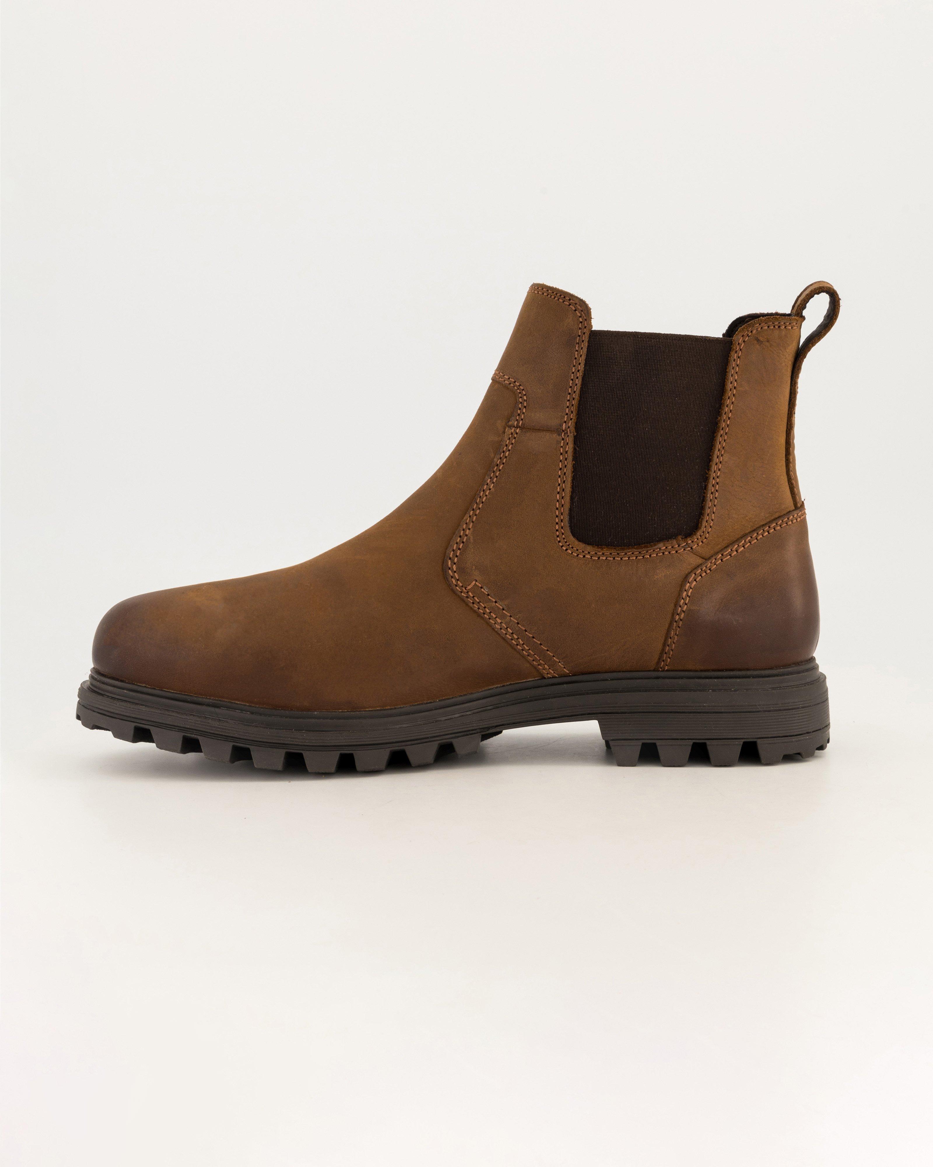 K-Way Elements Men's Chunky Chelsea Boots -  Chocolate