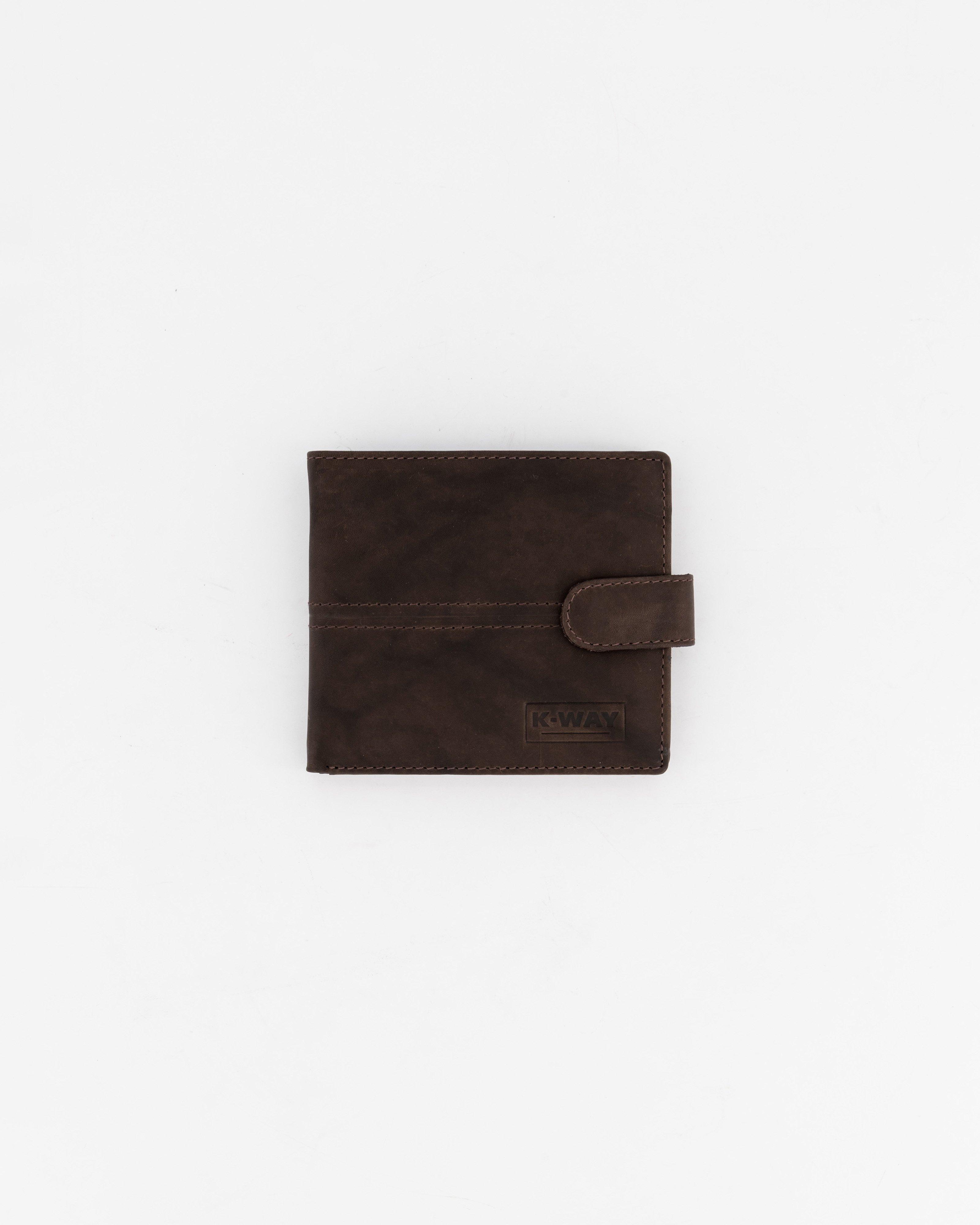 K-Way Elements Men's Lusaka Wallet -  Chocolate