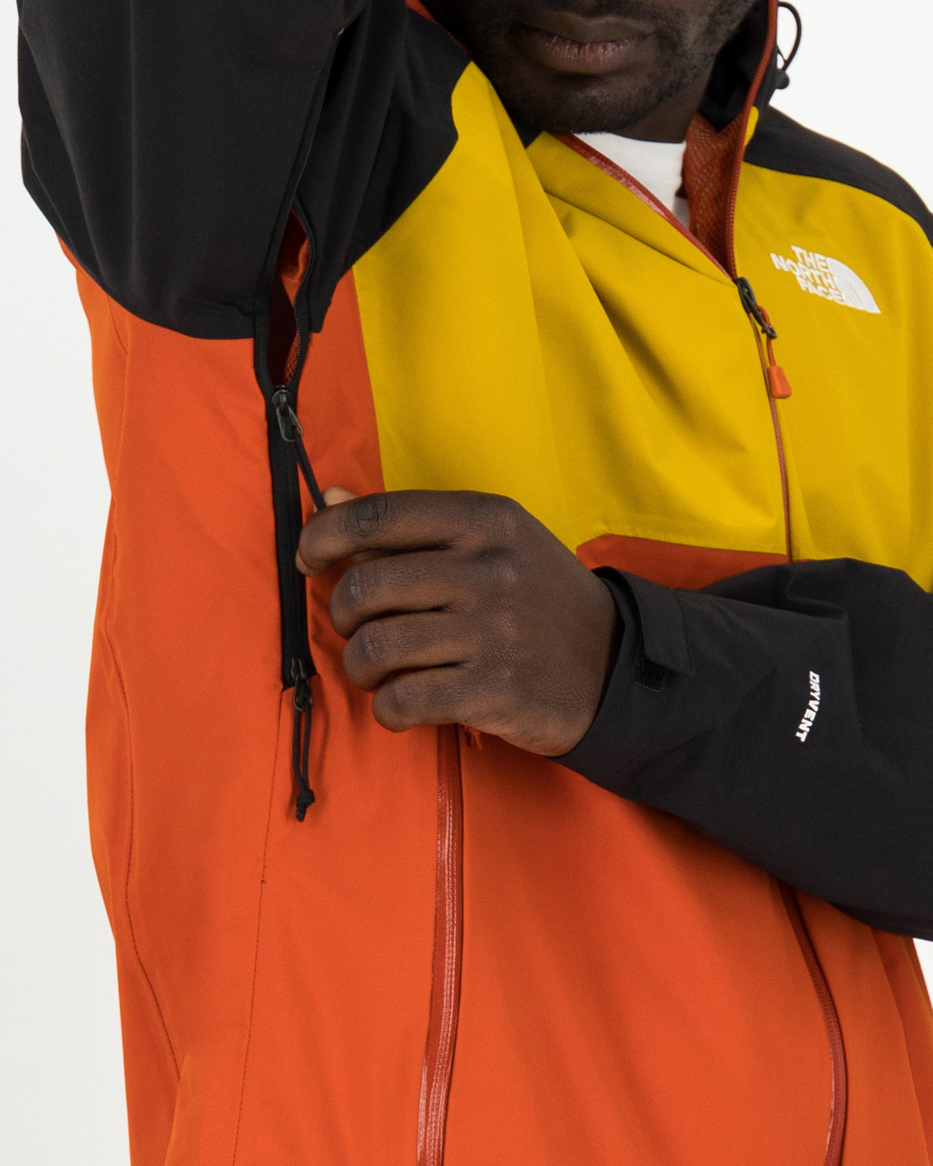 North face hotsell stratos jacket yellow