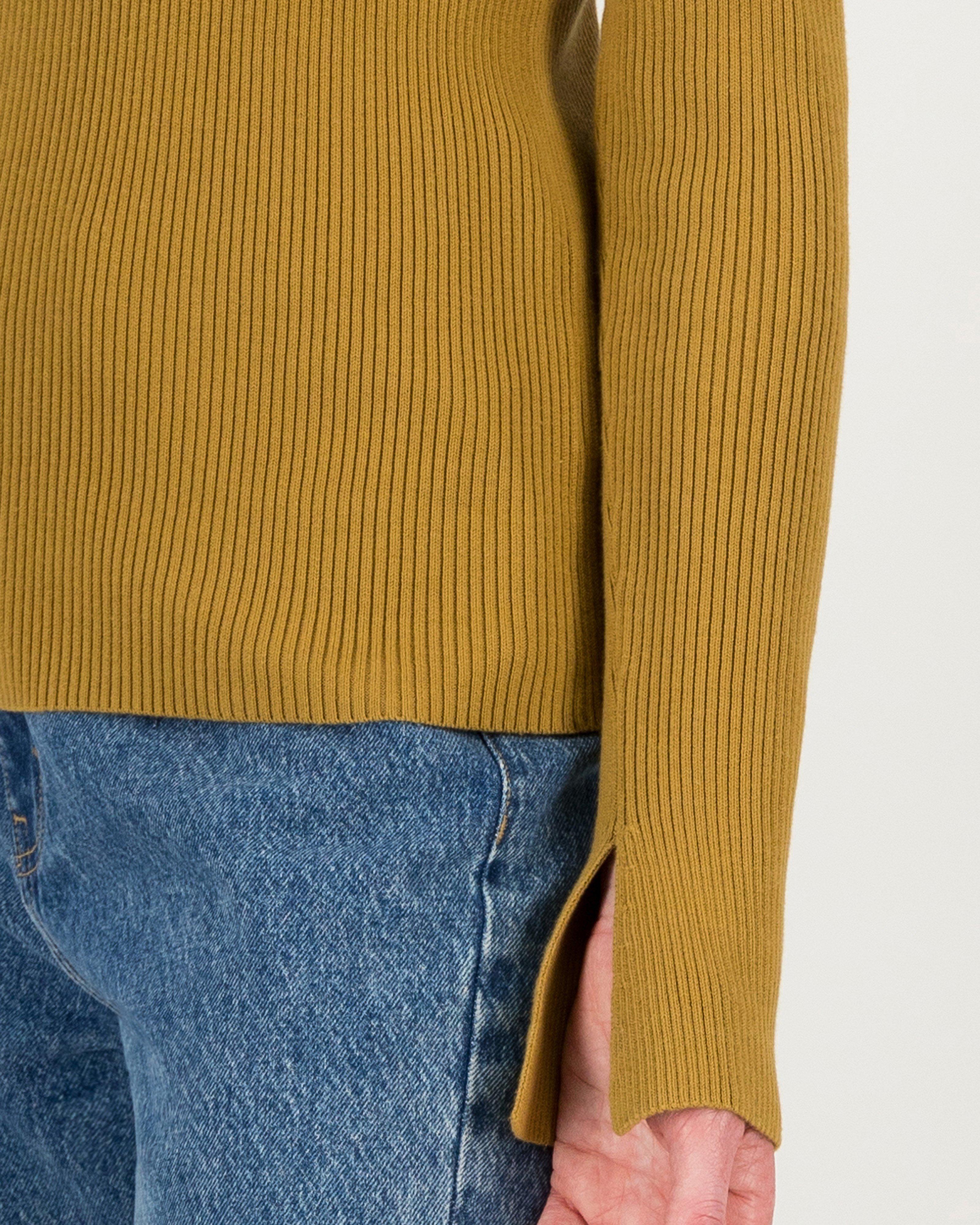 Dallas Ribbed Knit -  Ochre