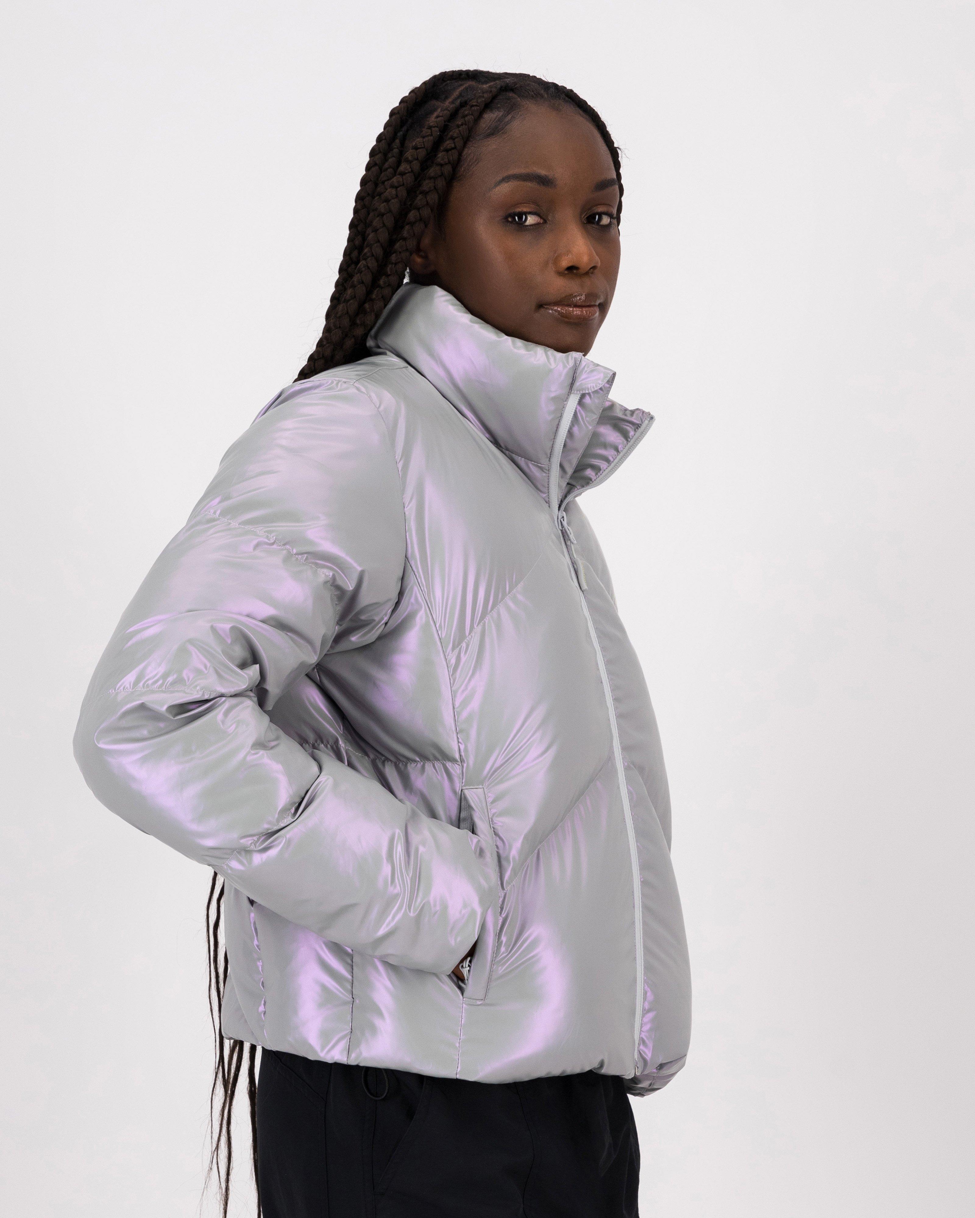 Silver shop windbreaker womens