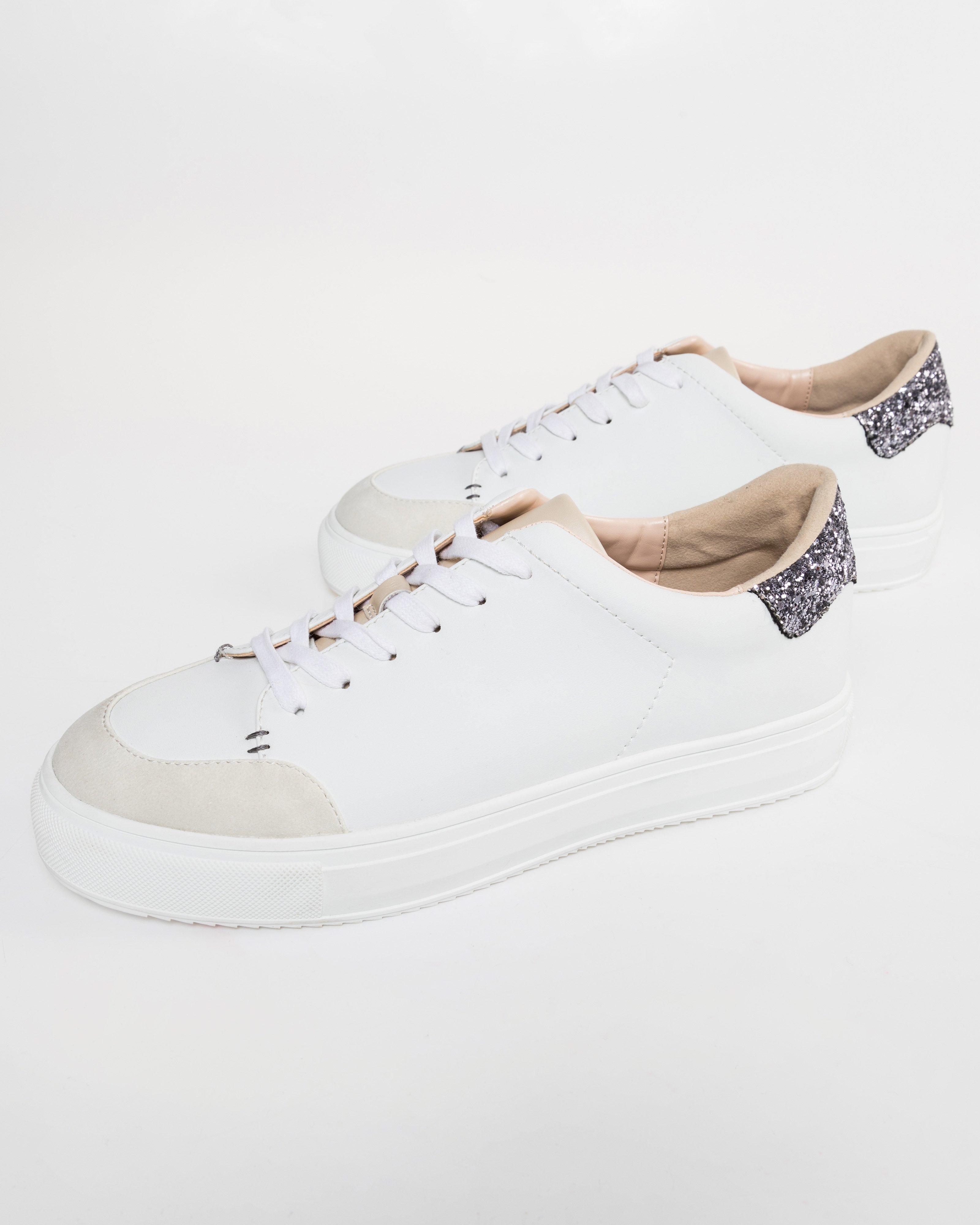 Glitter deals white sneakers