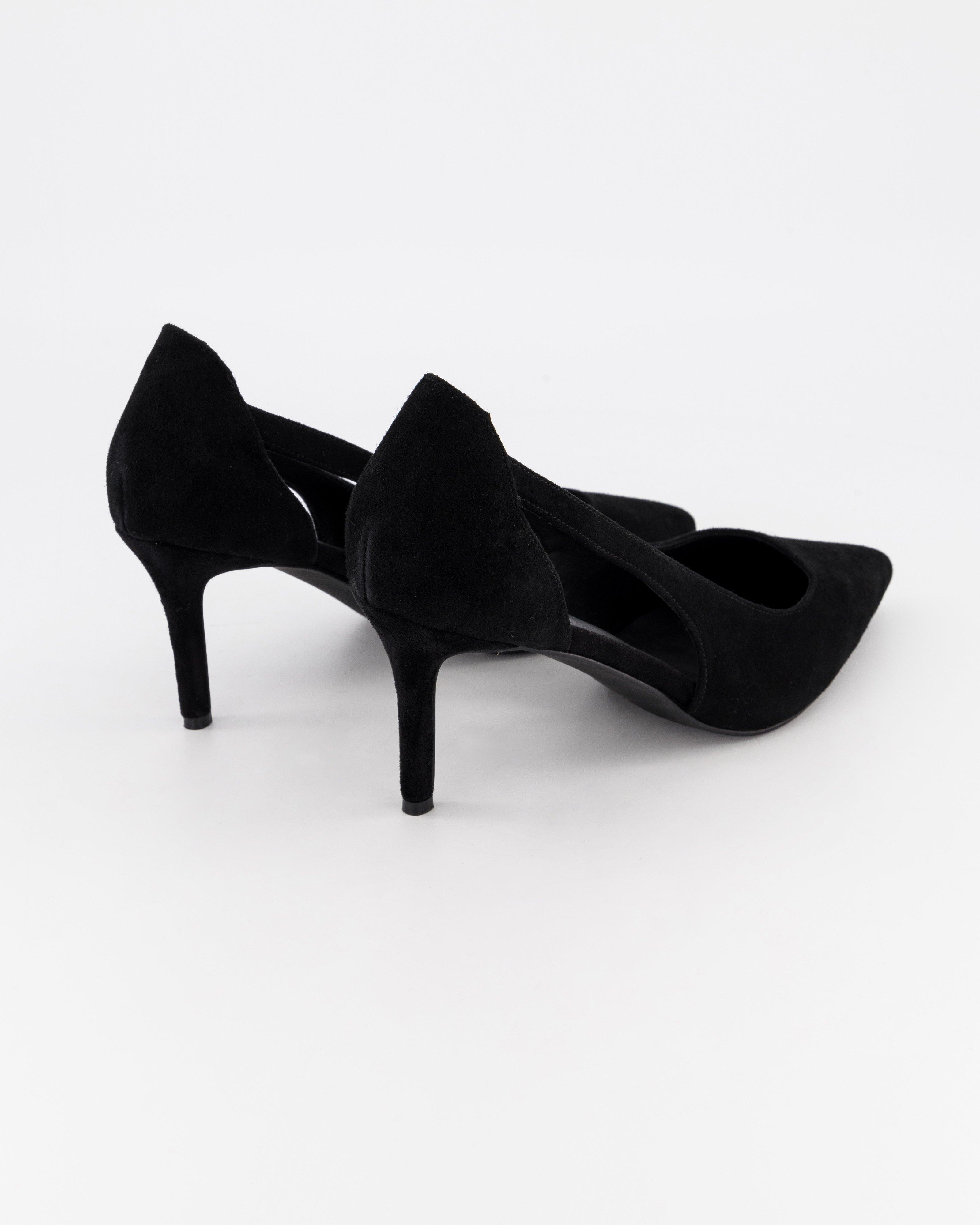 Black cut out outlet court heels