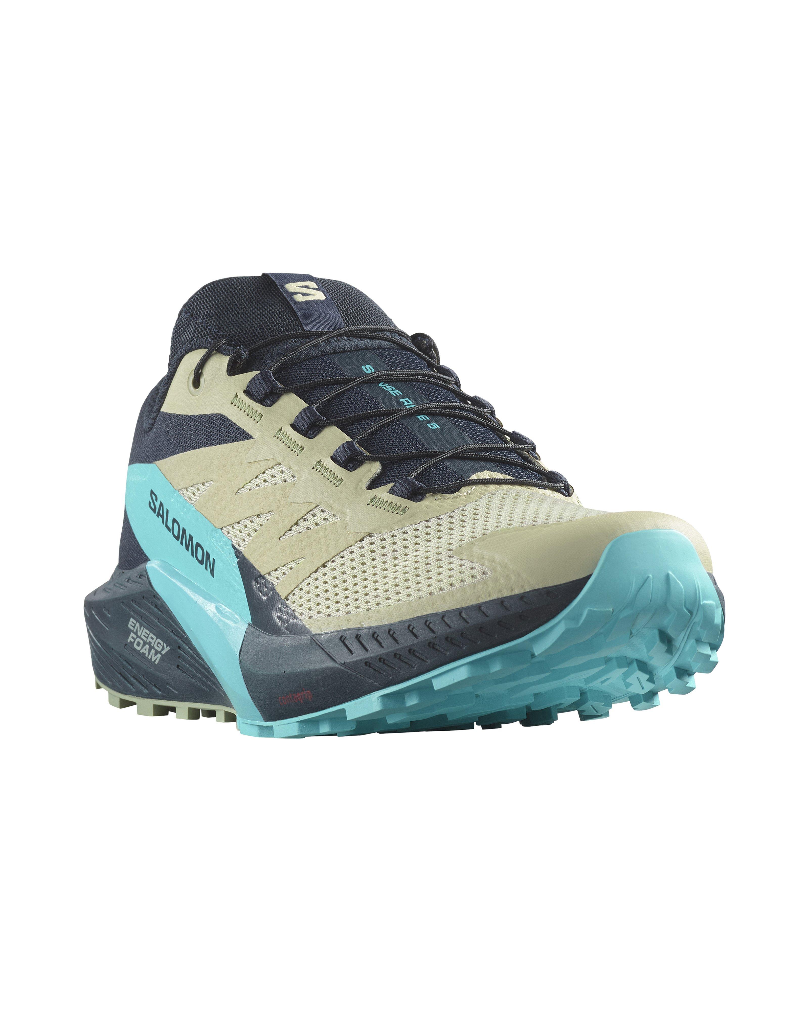 Salomon Men's Sense Ride 5 Trail Running Shoes -  Grey