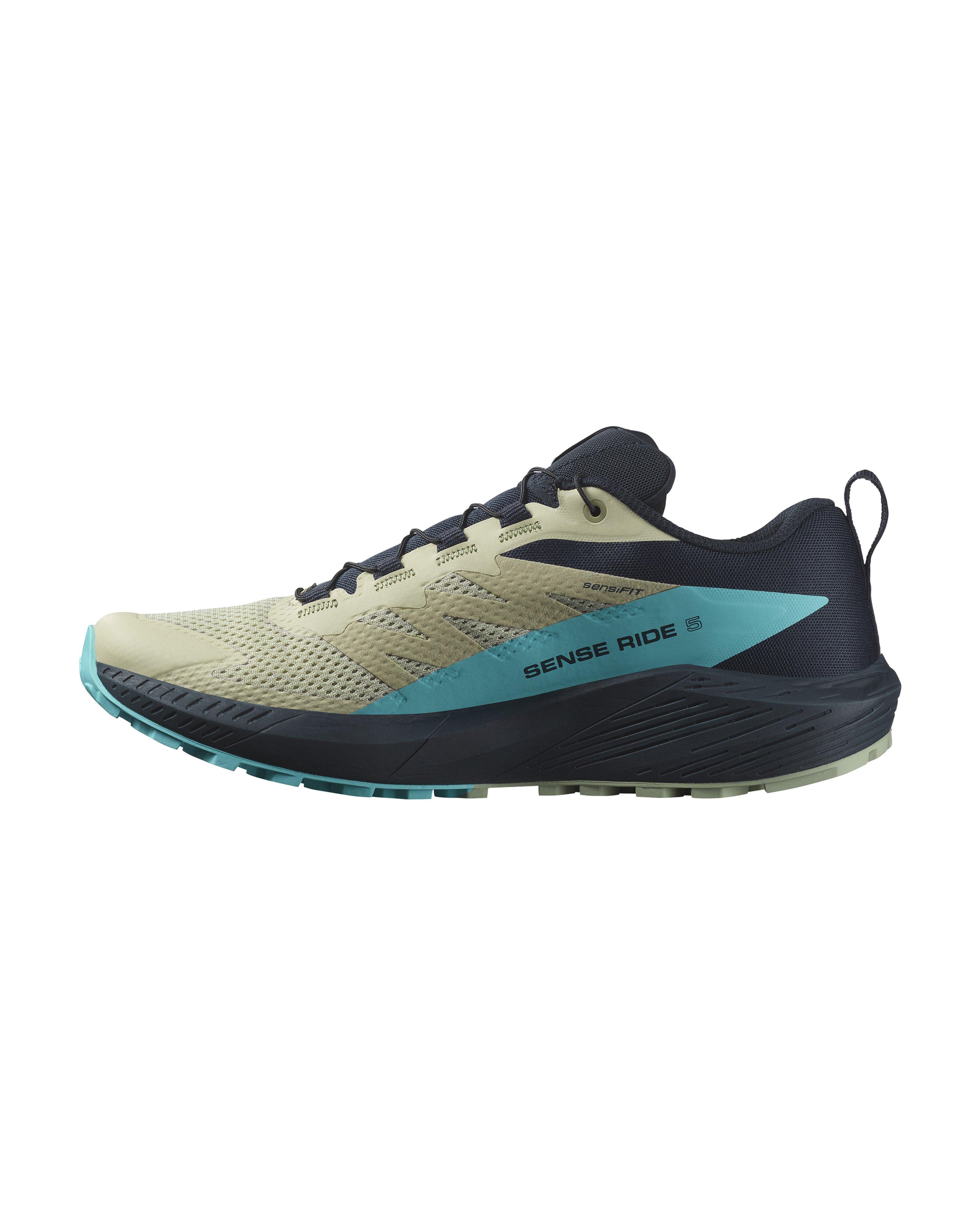 Salomon Men's Sense Ride 5 Trail Running Shoes -  Grey