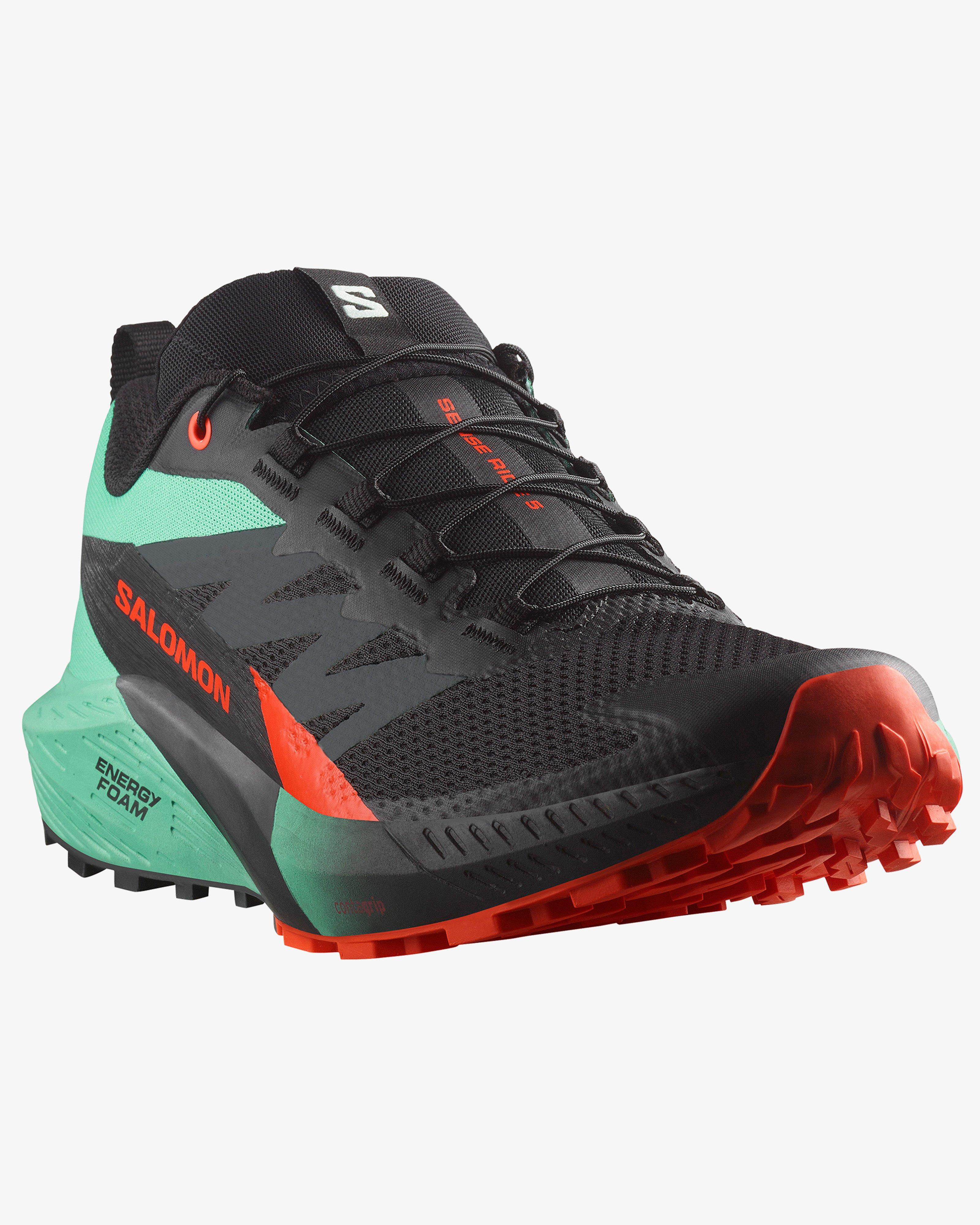 Salomon Men's Sense Ride 5 Trail Running Shoes -  Green
