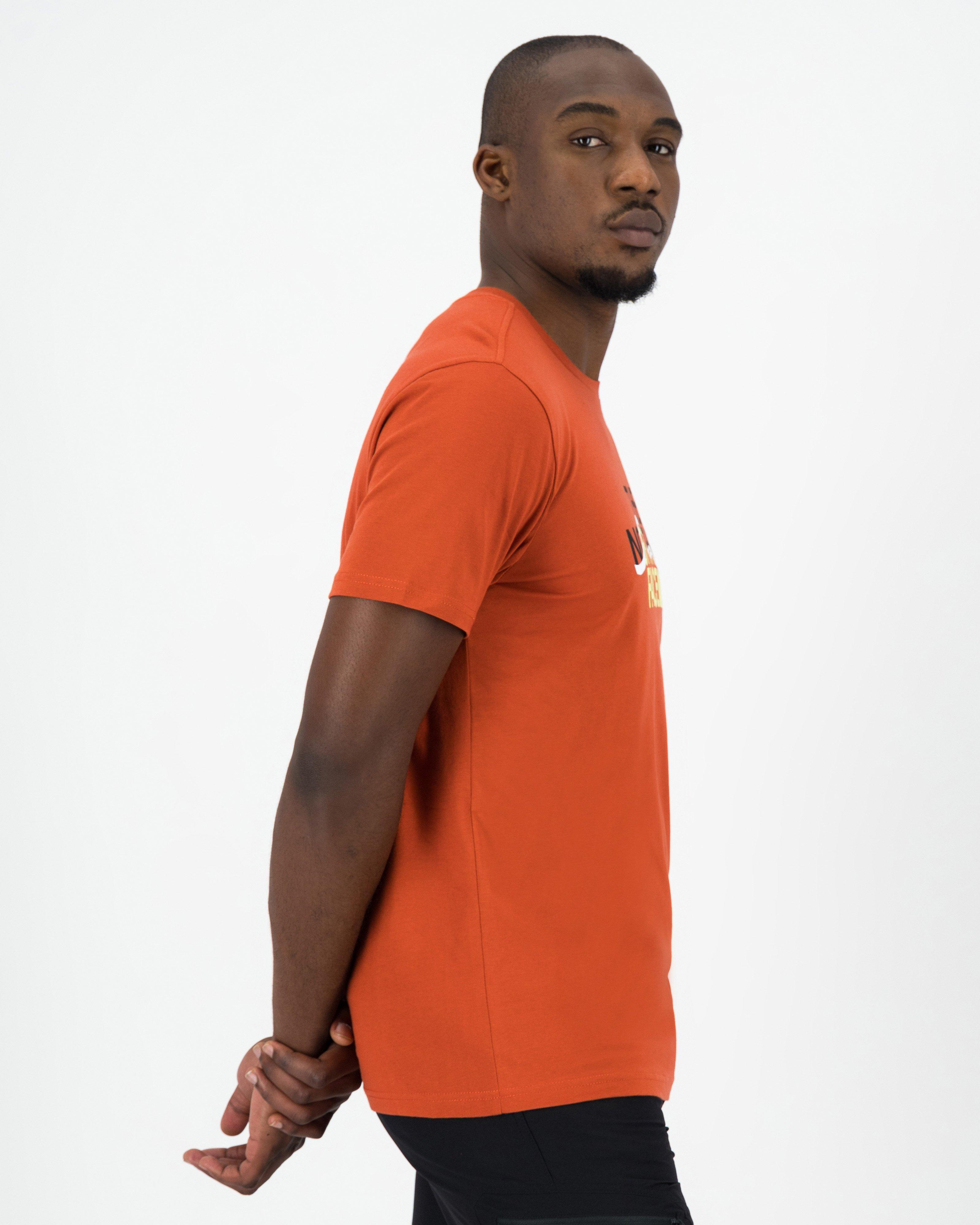 The North Face Men’s Mountain Line T-shirt -  Rust