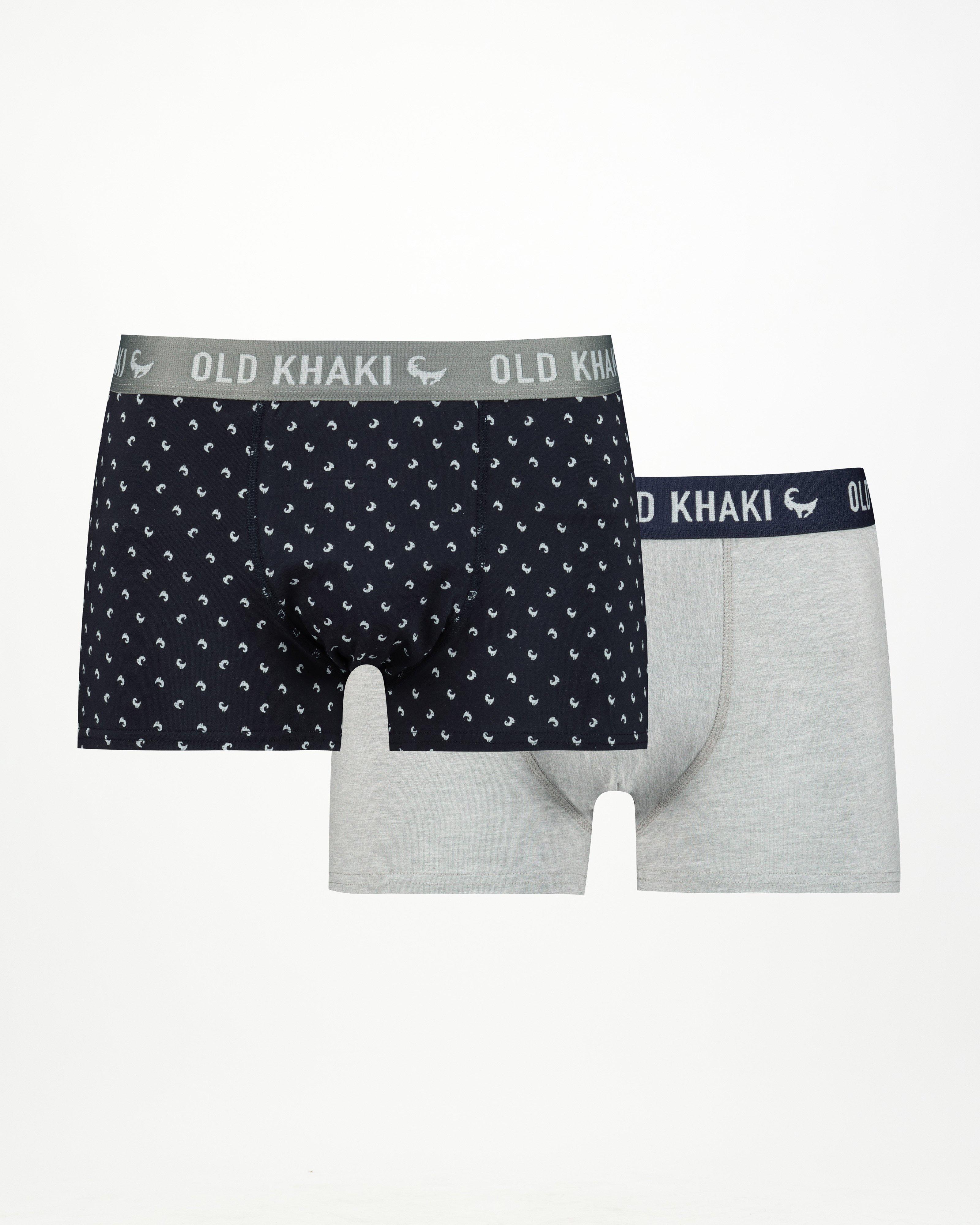 Men's 2-Pack Boxer Briefs -  Navy