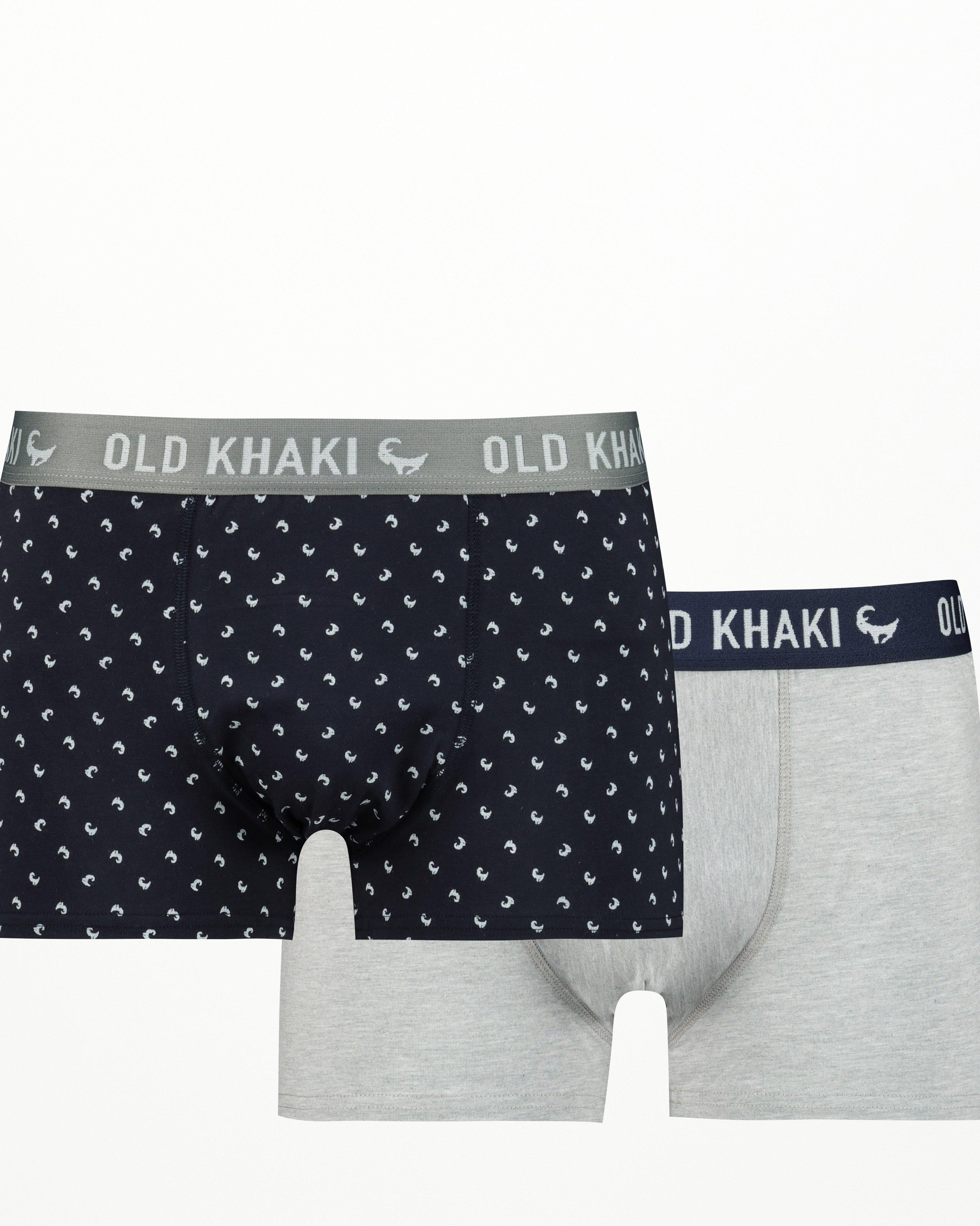 Men's 2-Pack Boxer Briefs -  Navy