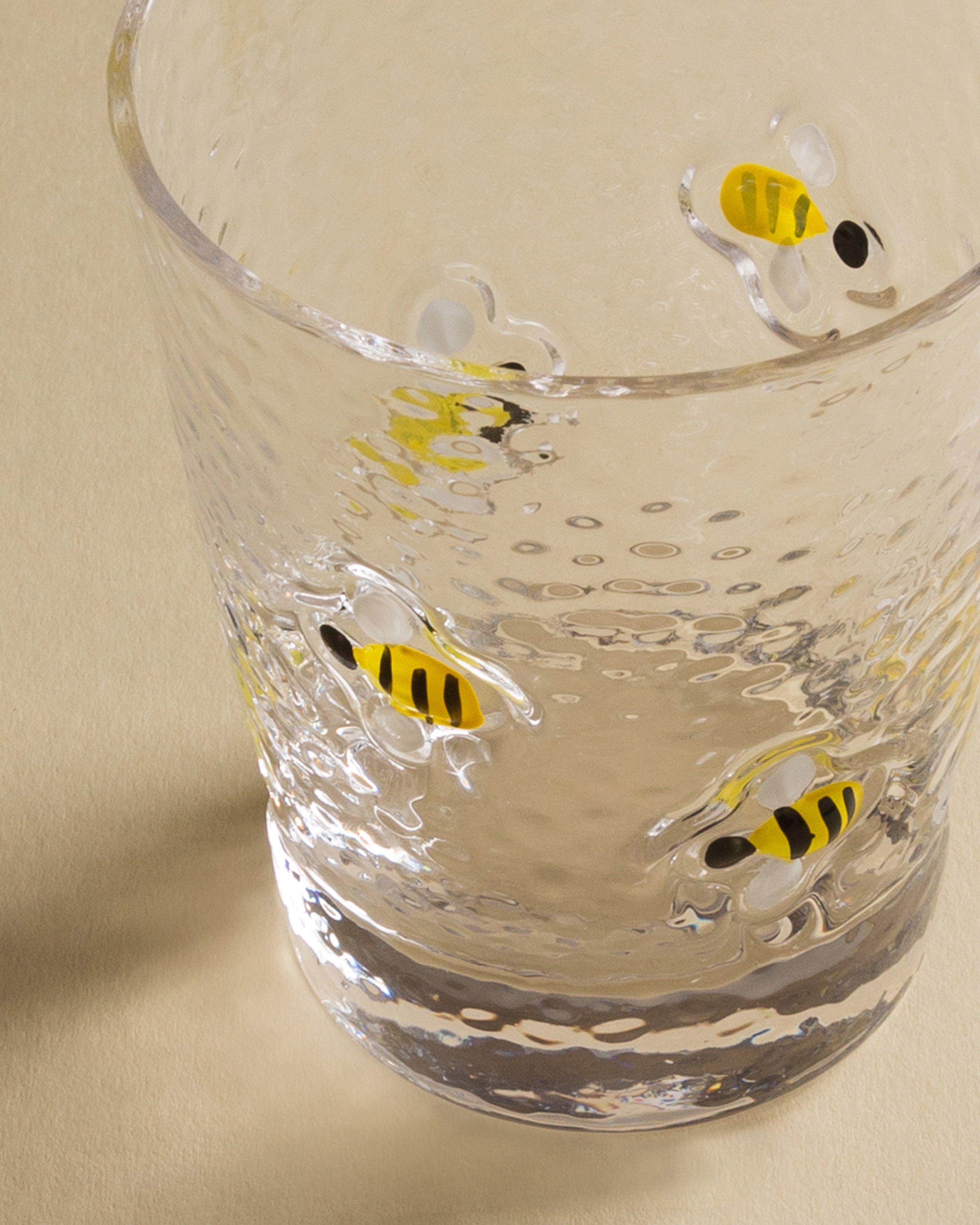 Bee Tumbler -  White