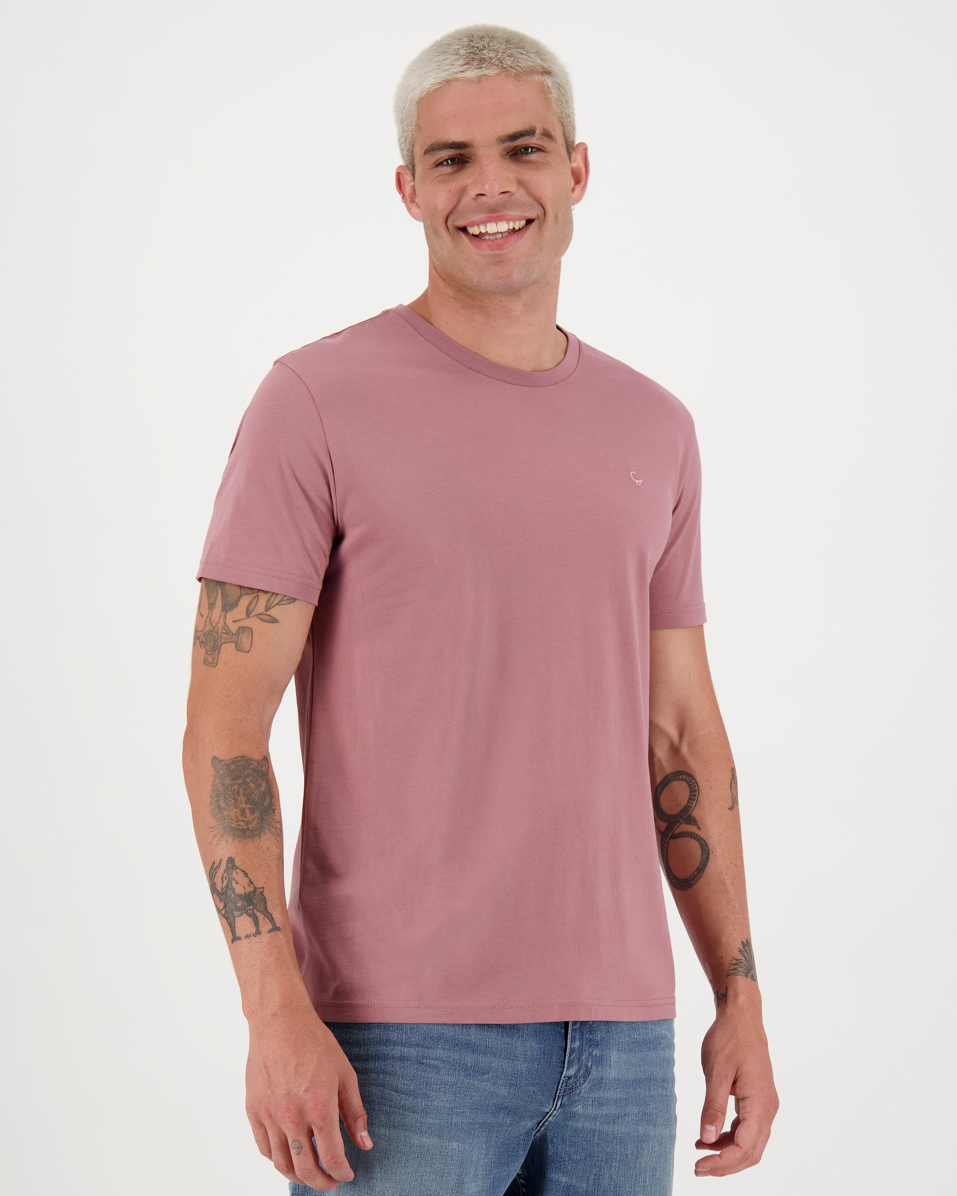 Men's Nick Standard Fit T-Shirt -  Dusty Pink
