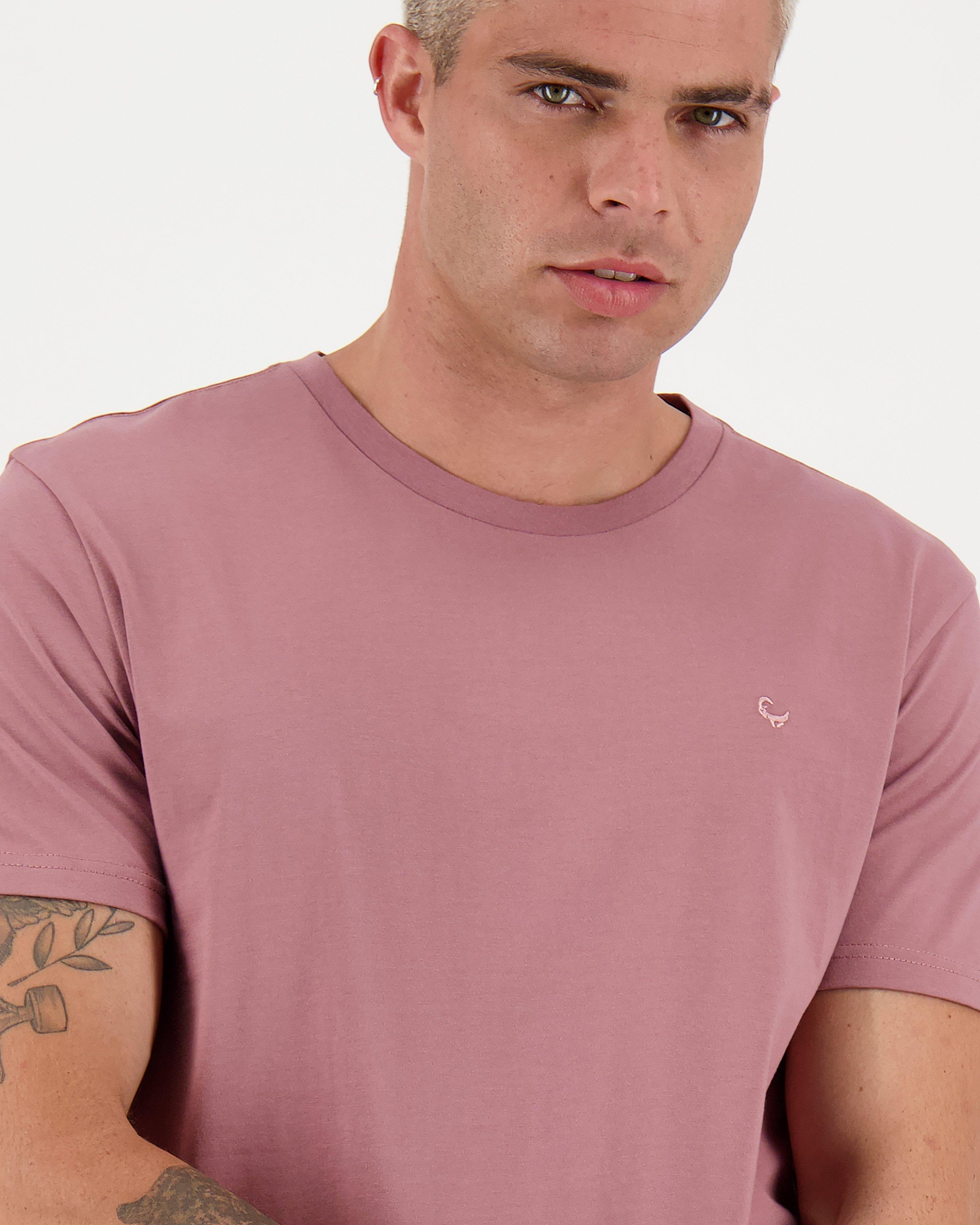 Men's Nick Standard Fit T-Shirt -  Dusty Pink