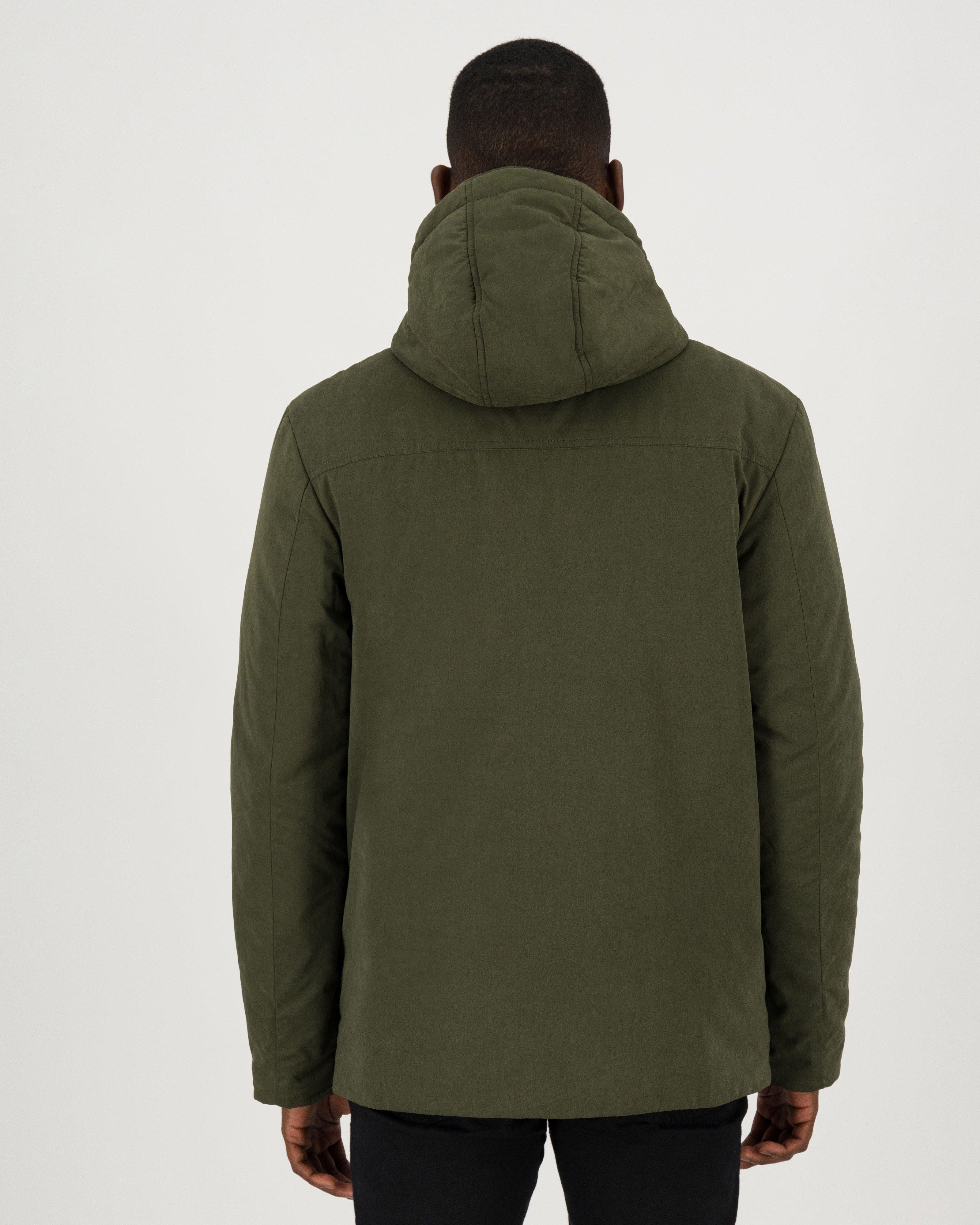 Dark green hot sale parka mens