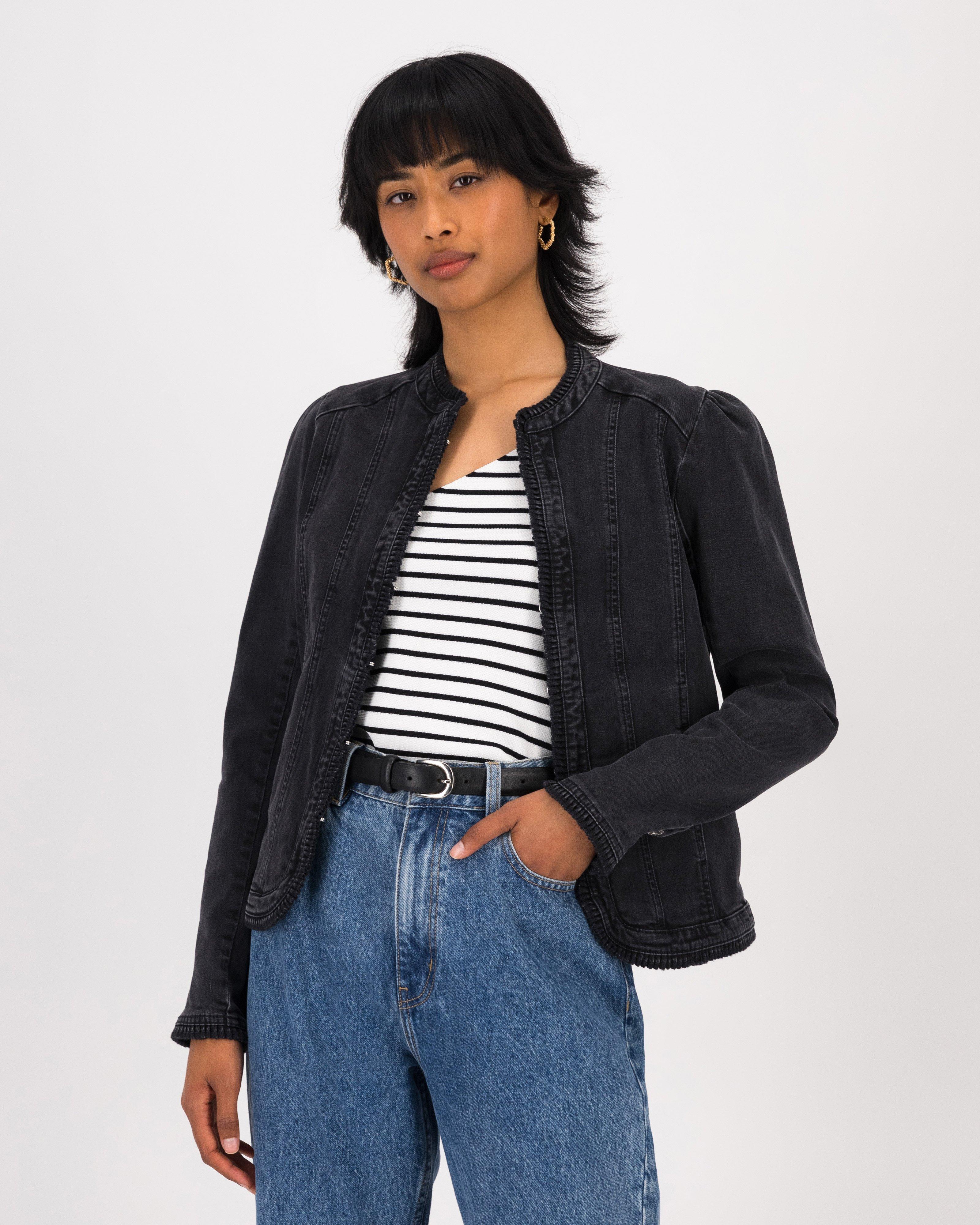 Caterina Washed Denim Jacket