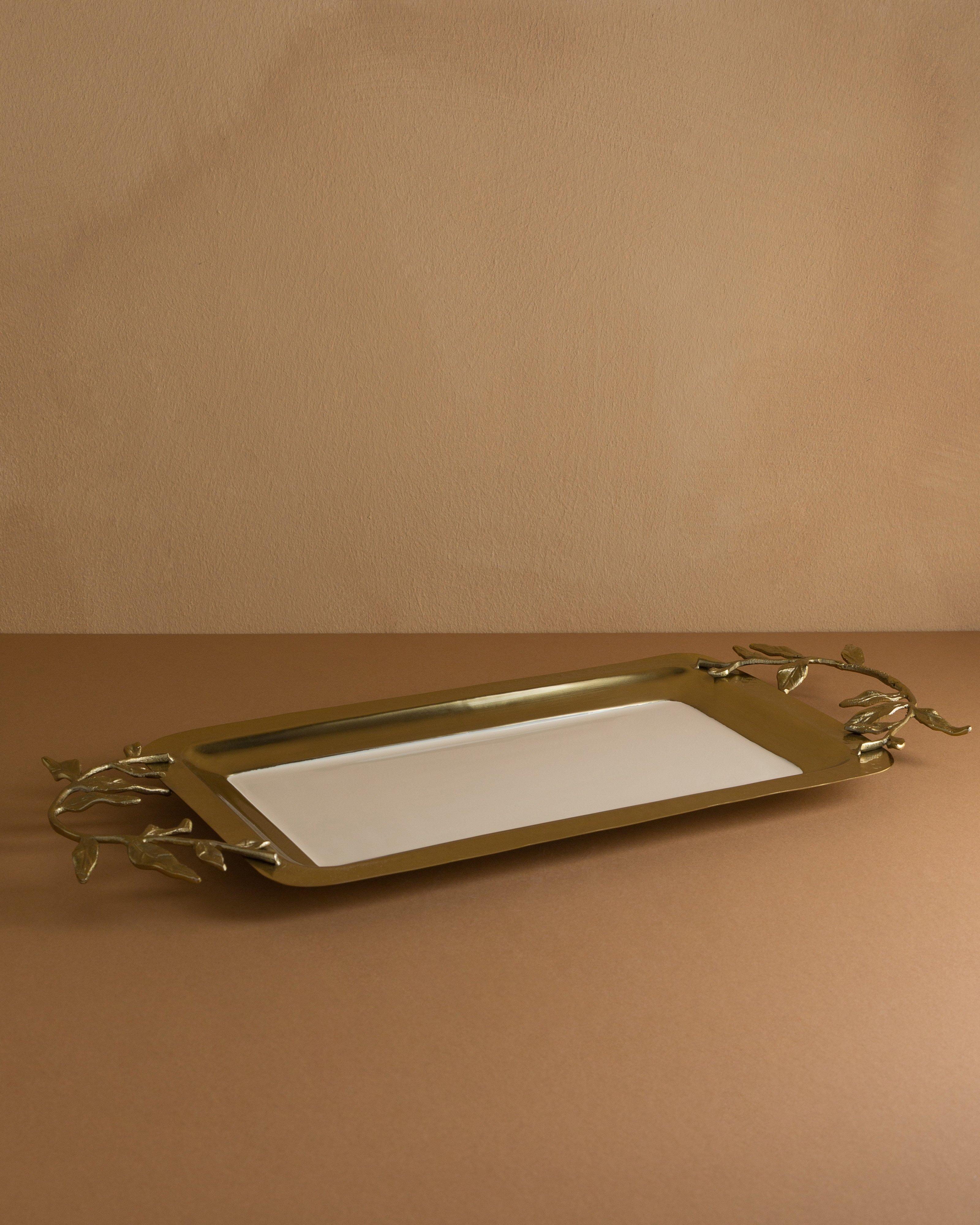 Coffee Table Tray -  White
