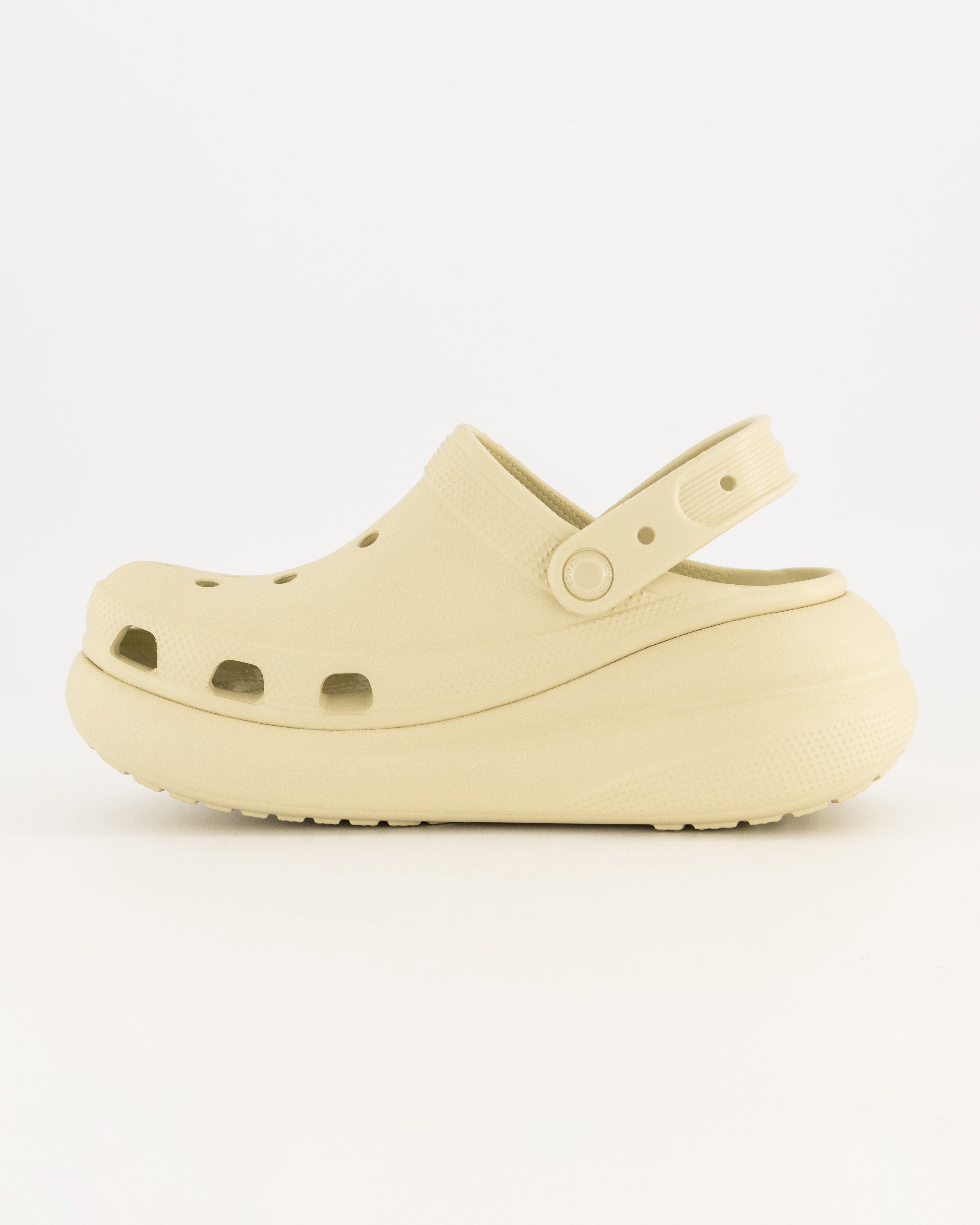 Crocs Women's Classic Crush Clog -  Bone