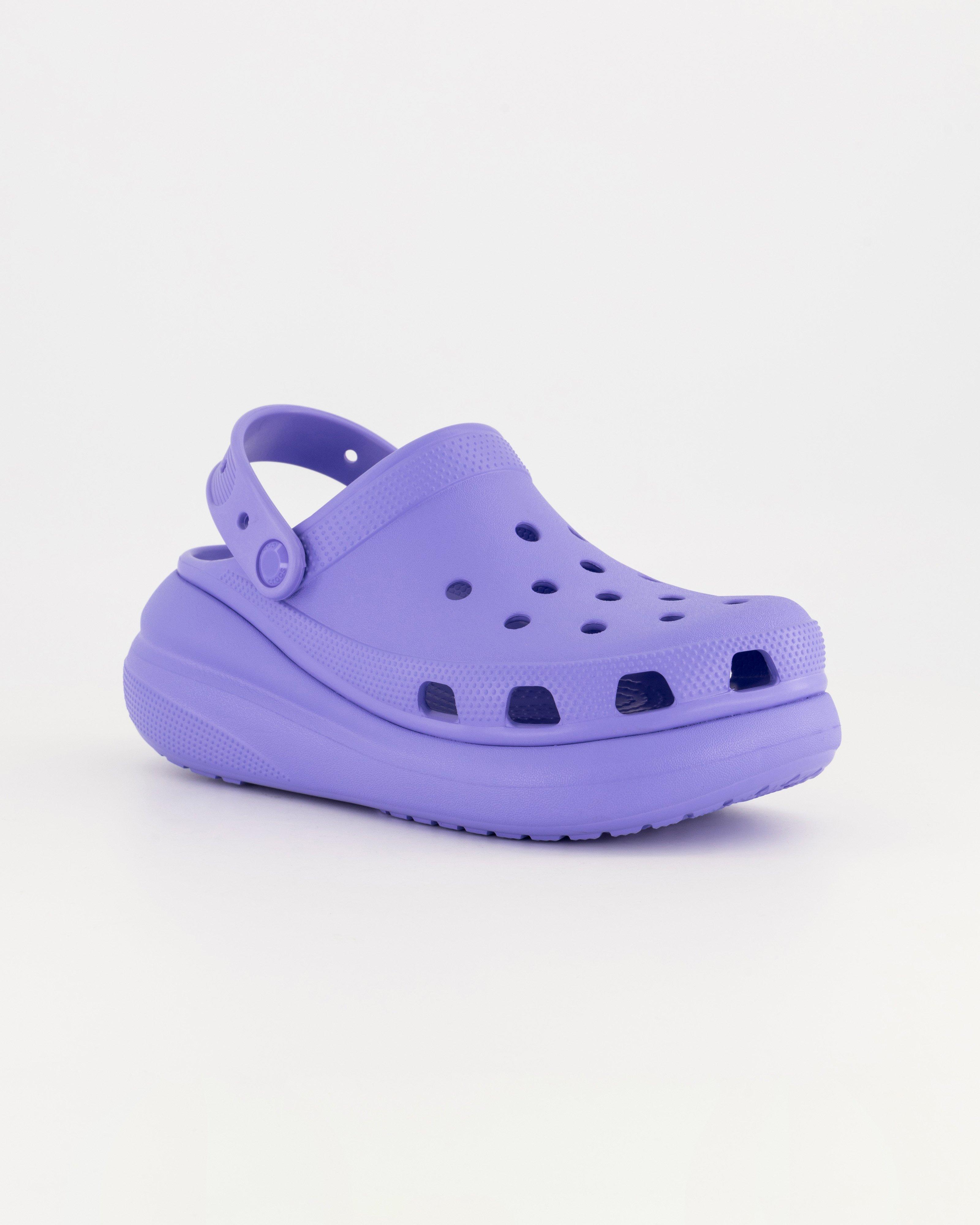 Crocs Women's Classic Crush Clog -  Purple