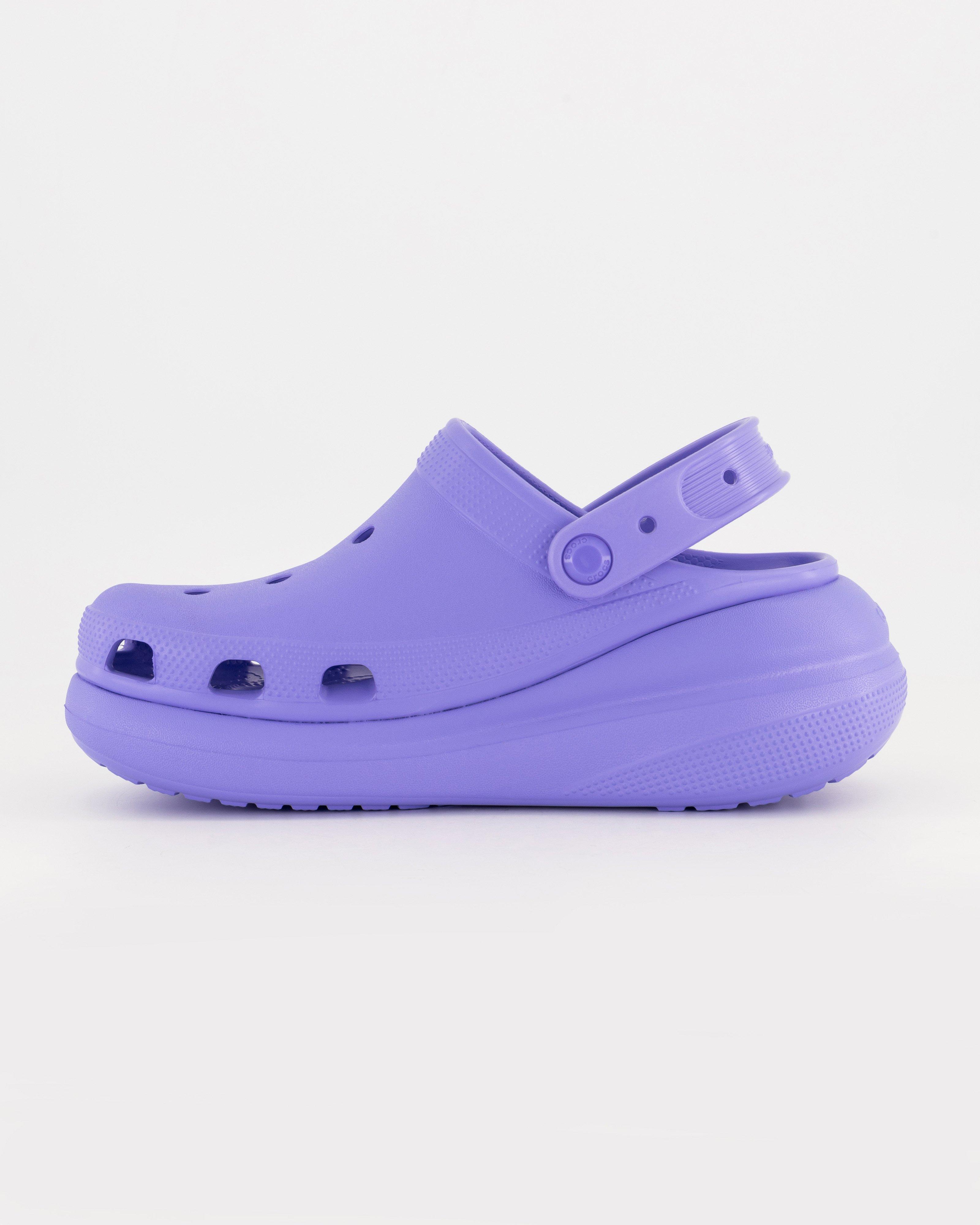 Crocs Women's Classic Crush Clog -  Purple