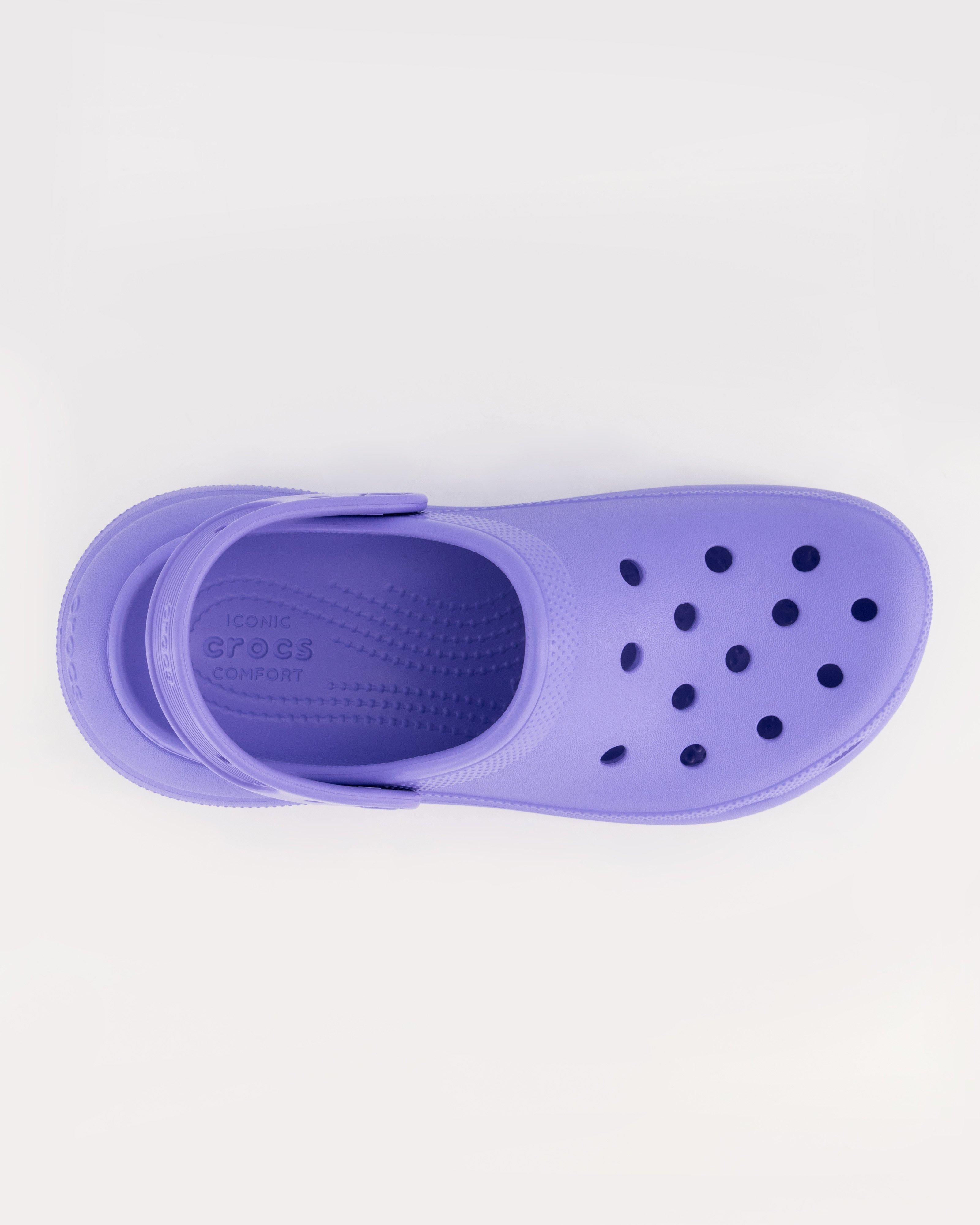 Crocs Women's Classic Crush Clog -  Purple