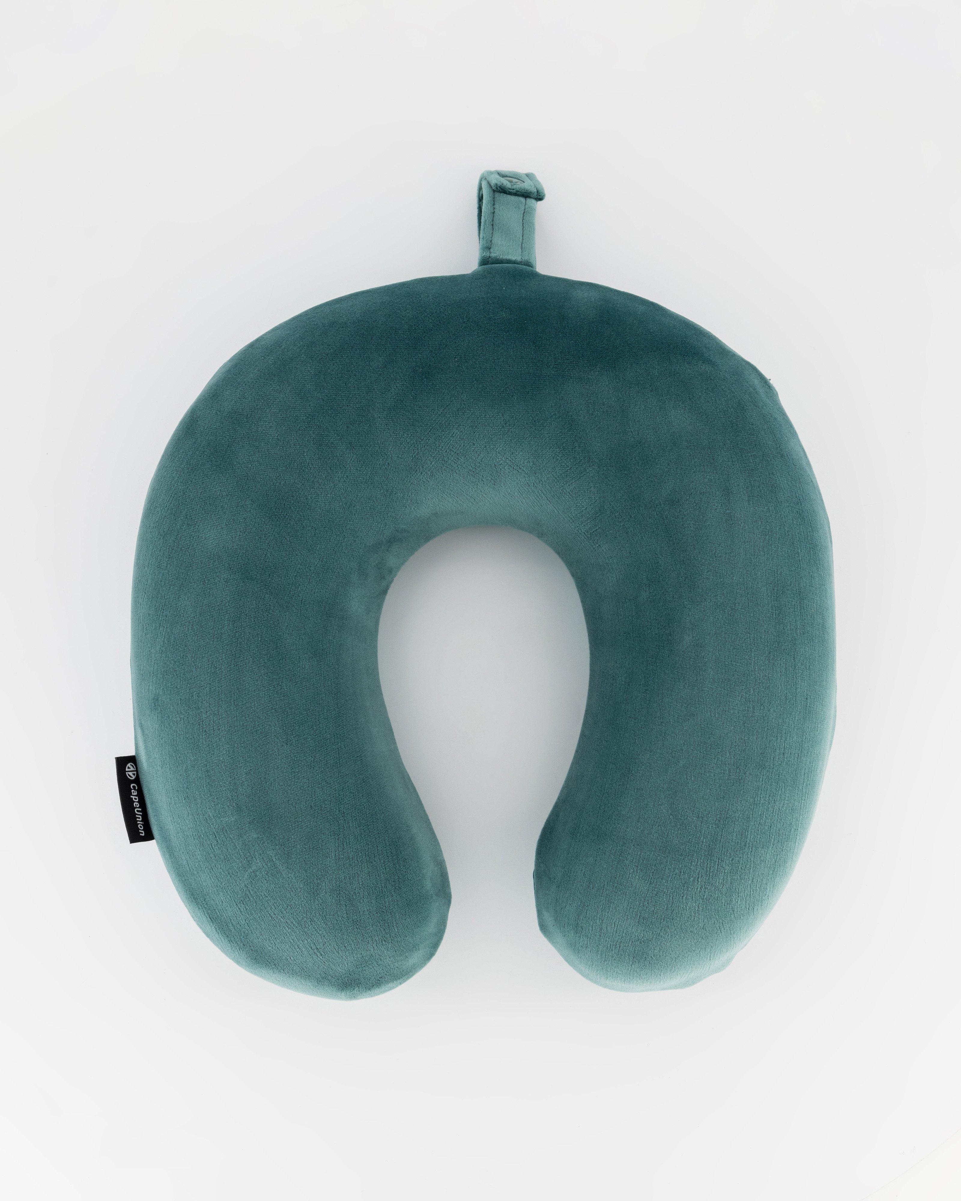 Cape Union Printed Travel Pillow -  Green