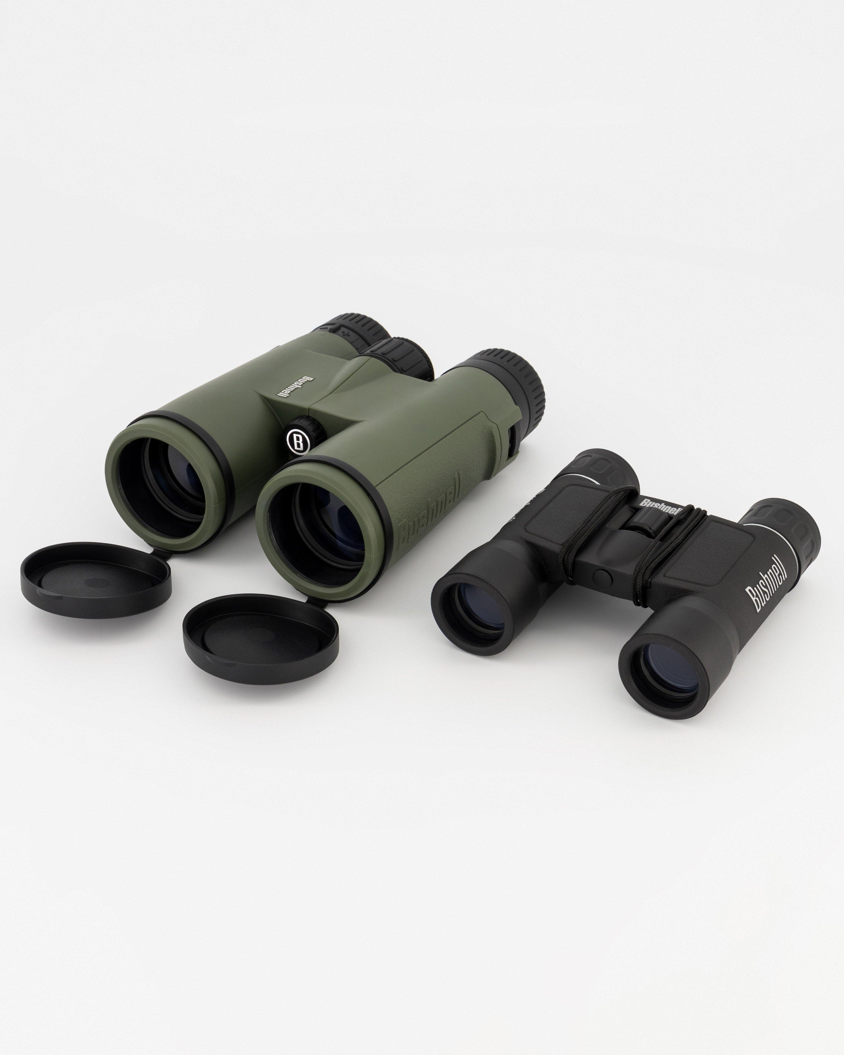 Bushnell All Purpose 10x42 and 10x25 Binoculars Combo -  Green