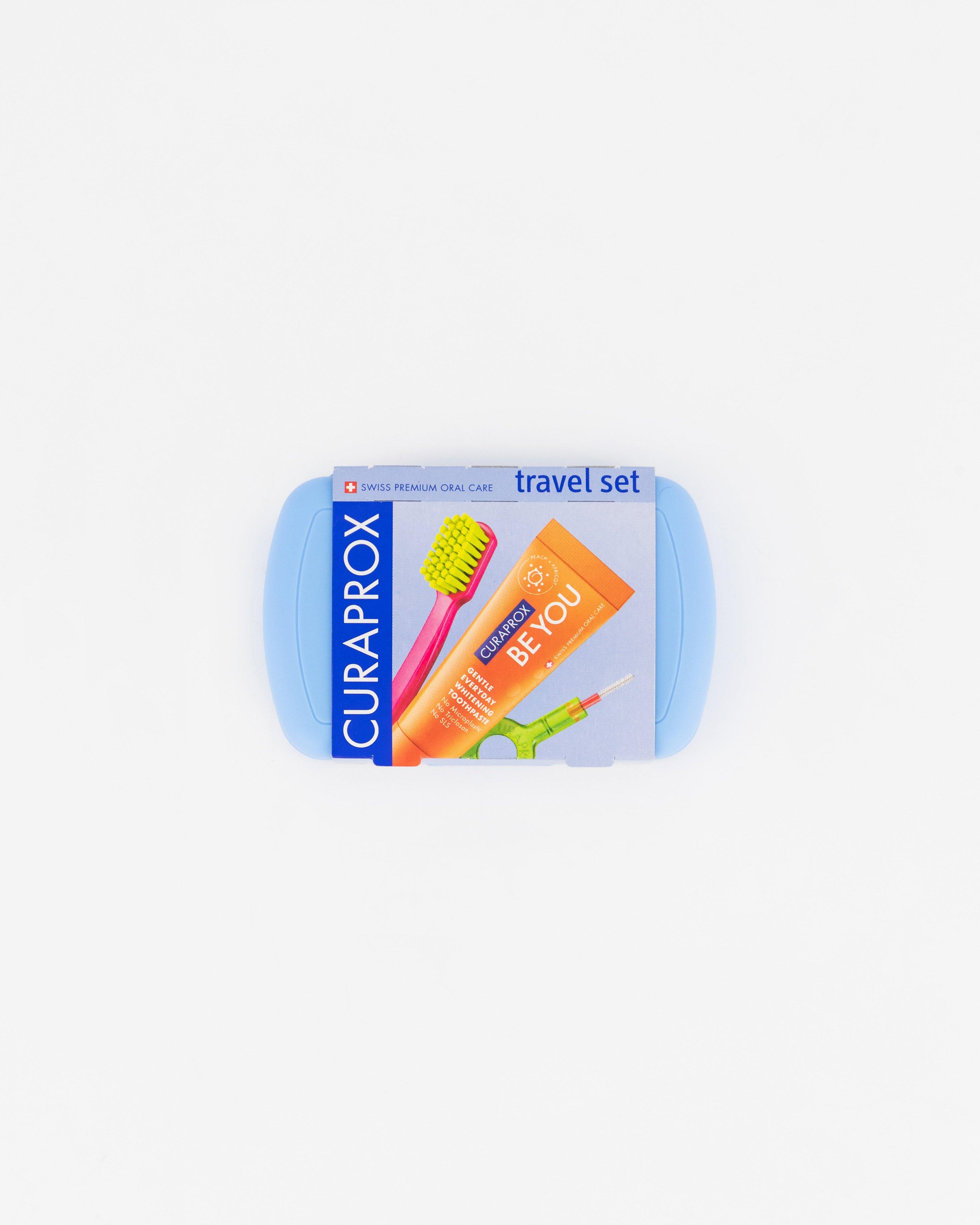 Curapox Dental Care Travel Set -  Blue