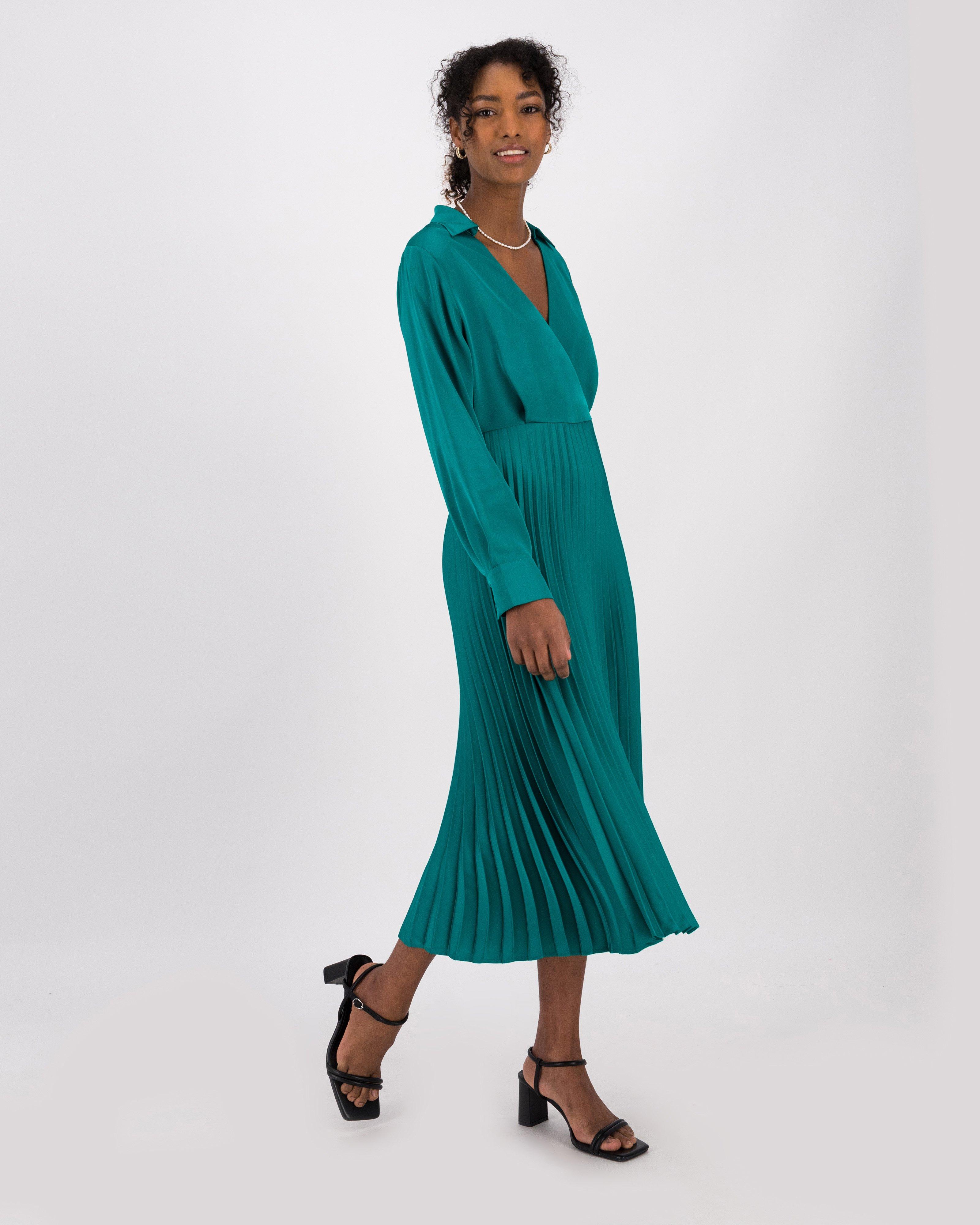 Aqua wrap hot sale dress