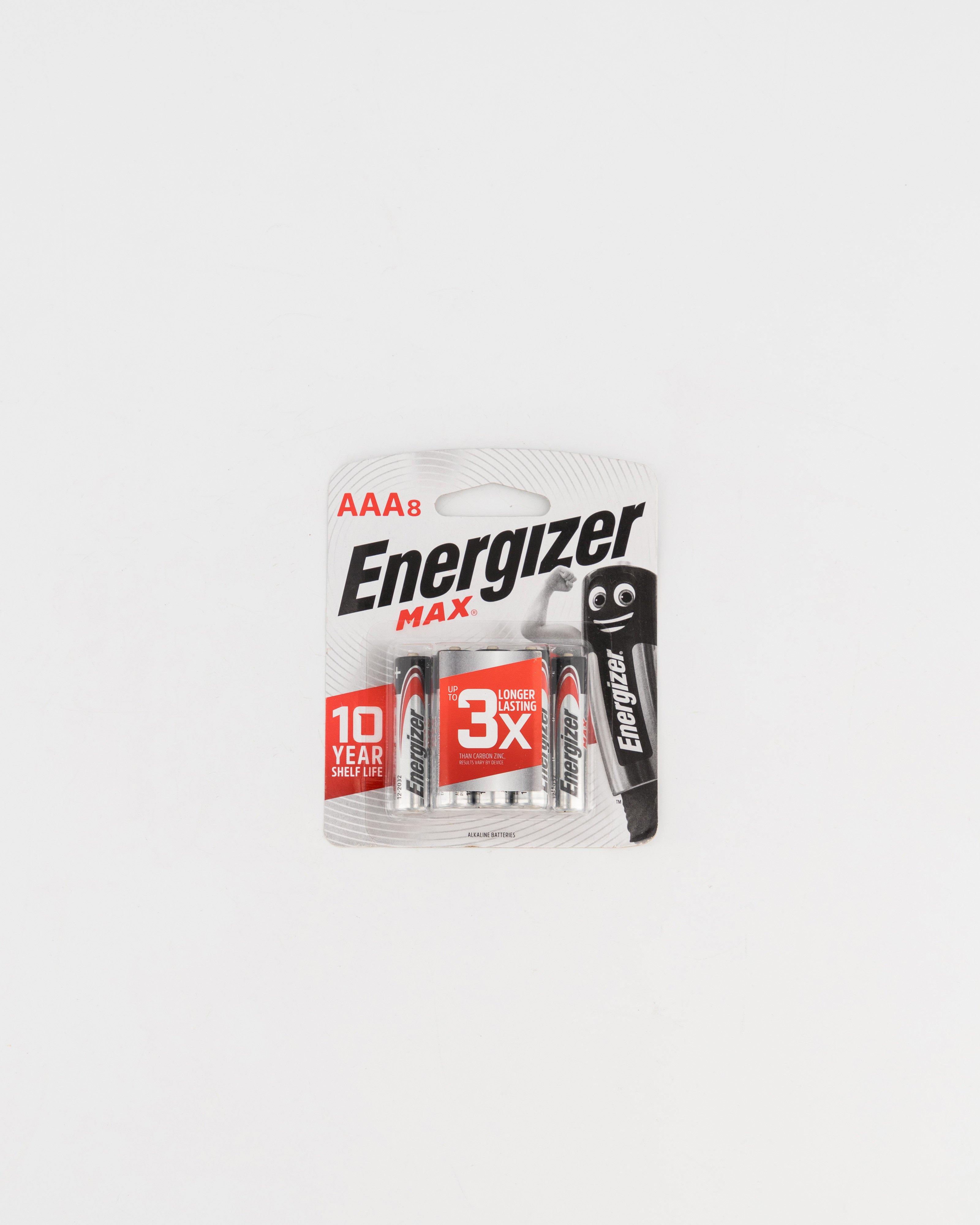 Energizer Max AAA 8 Pack Batteries
