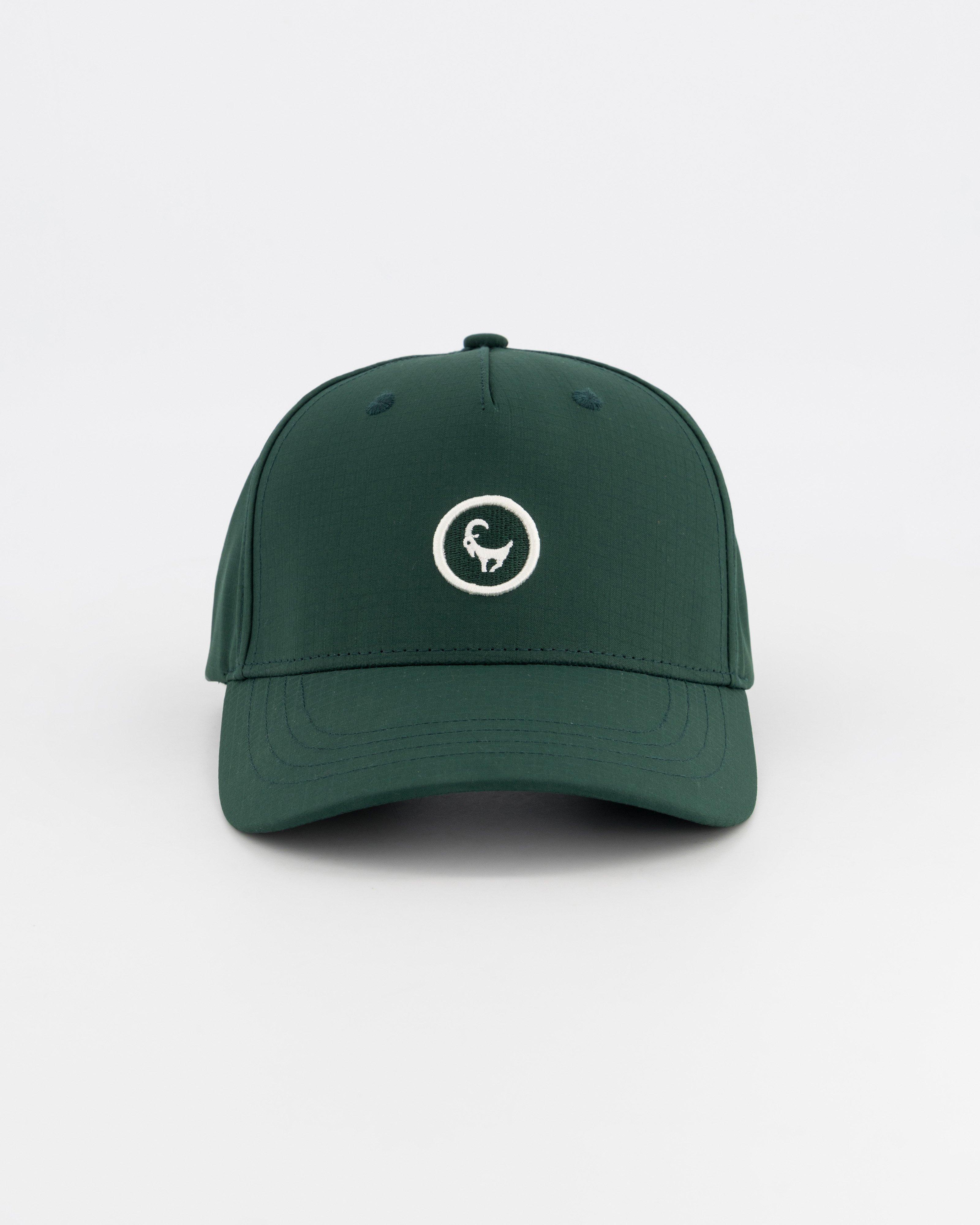 Old Khaki Palmer Badge Peak Cap -  Green