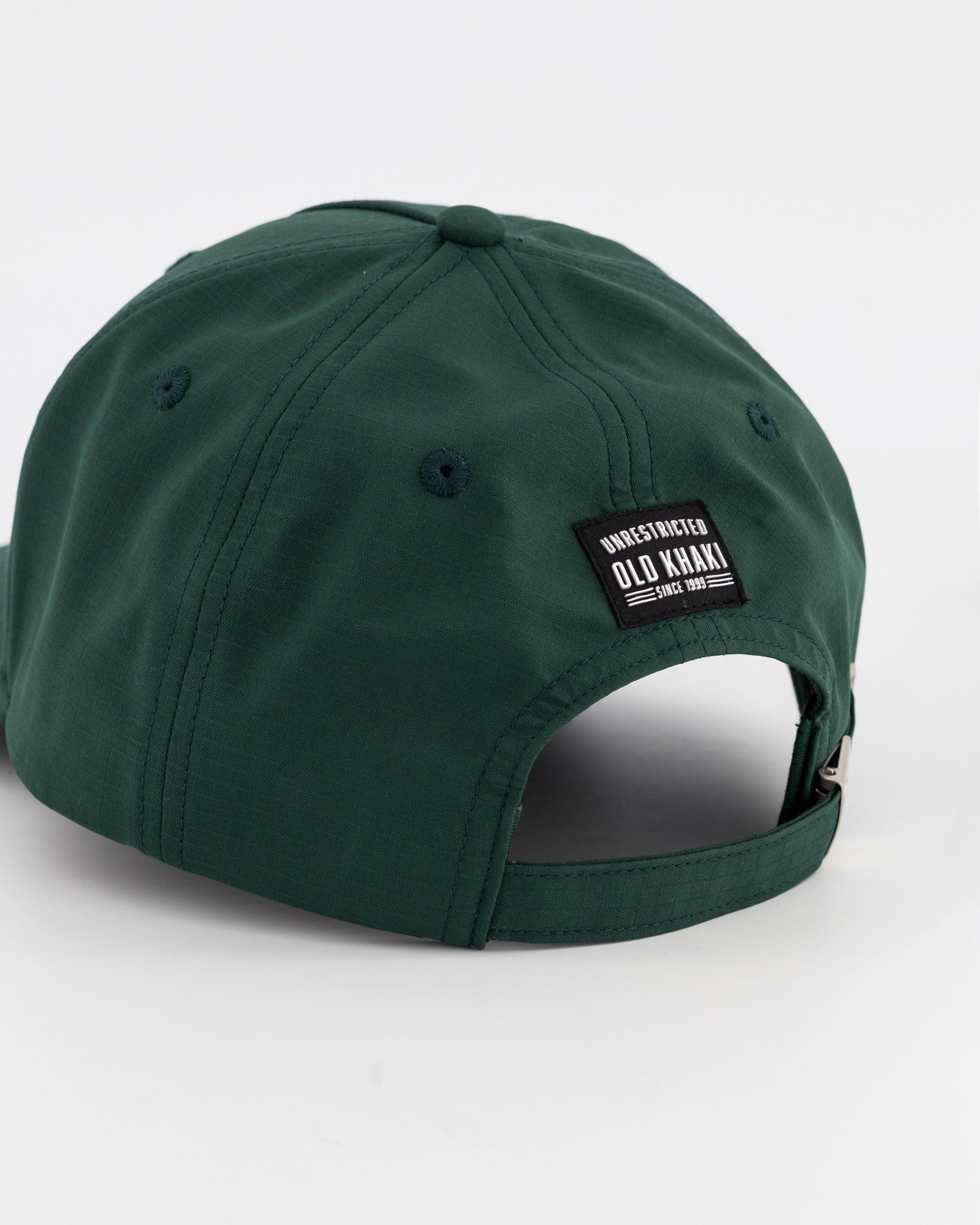 Old Khaki Palmer Badge Peak Cap -  Green