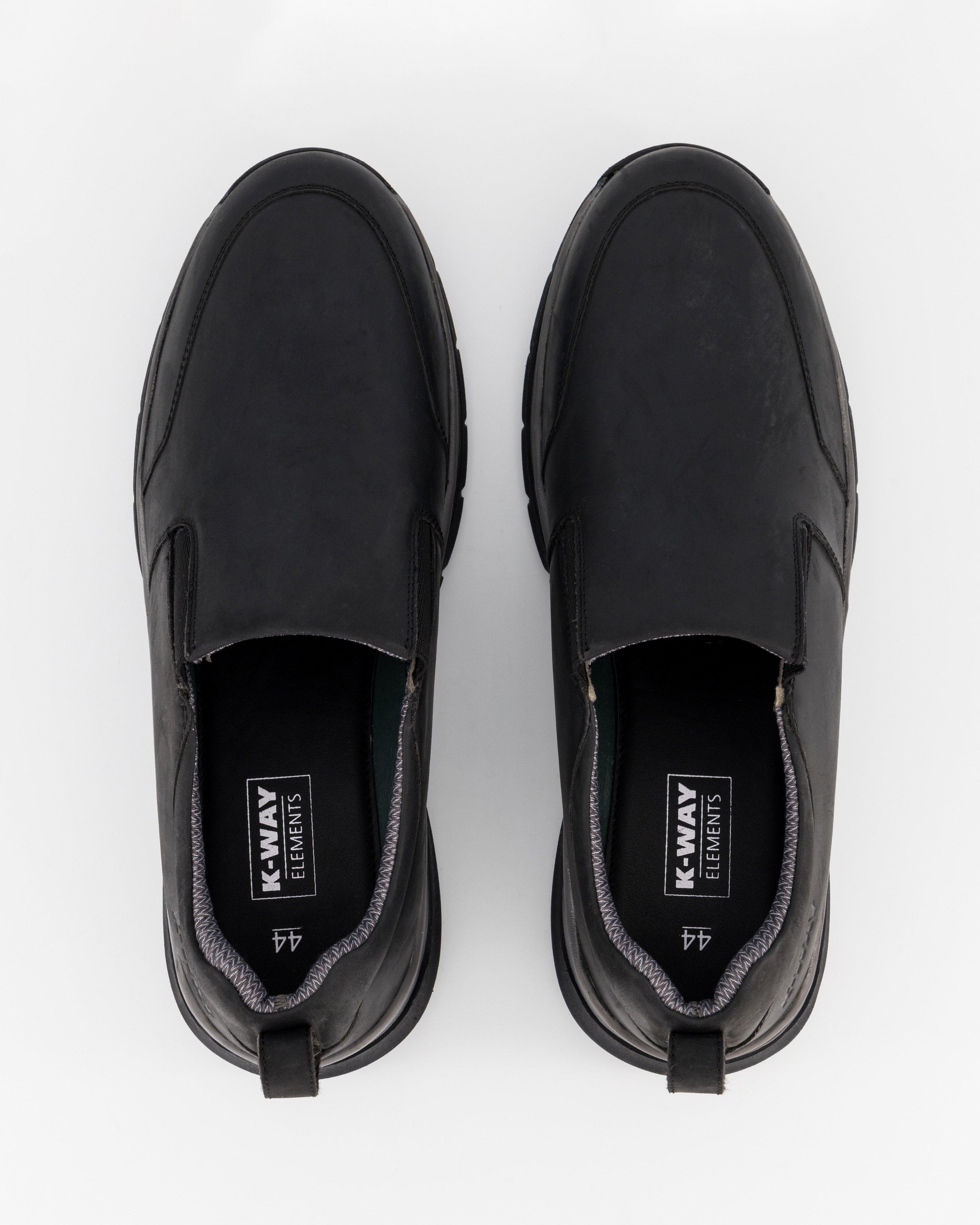 K-Way Elements Men's Brent Slip-On Shoes -  Black