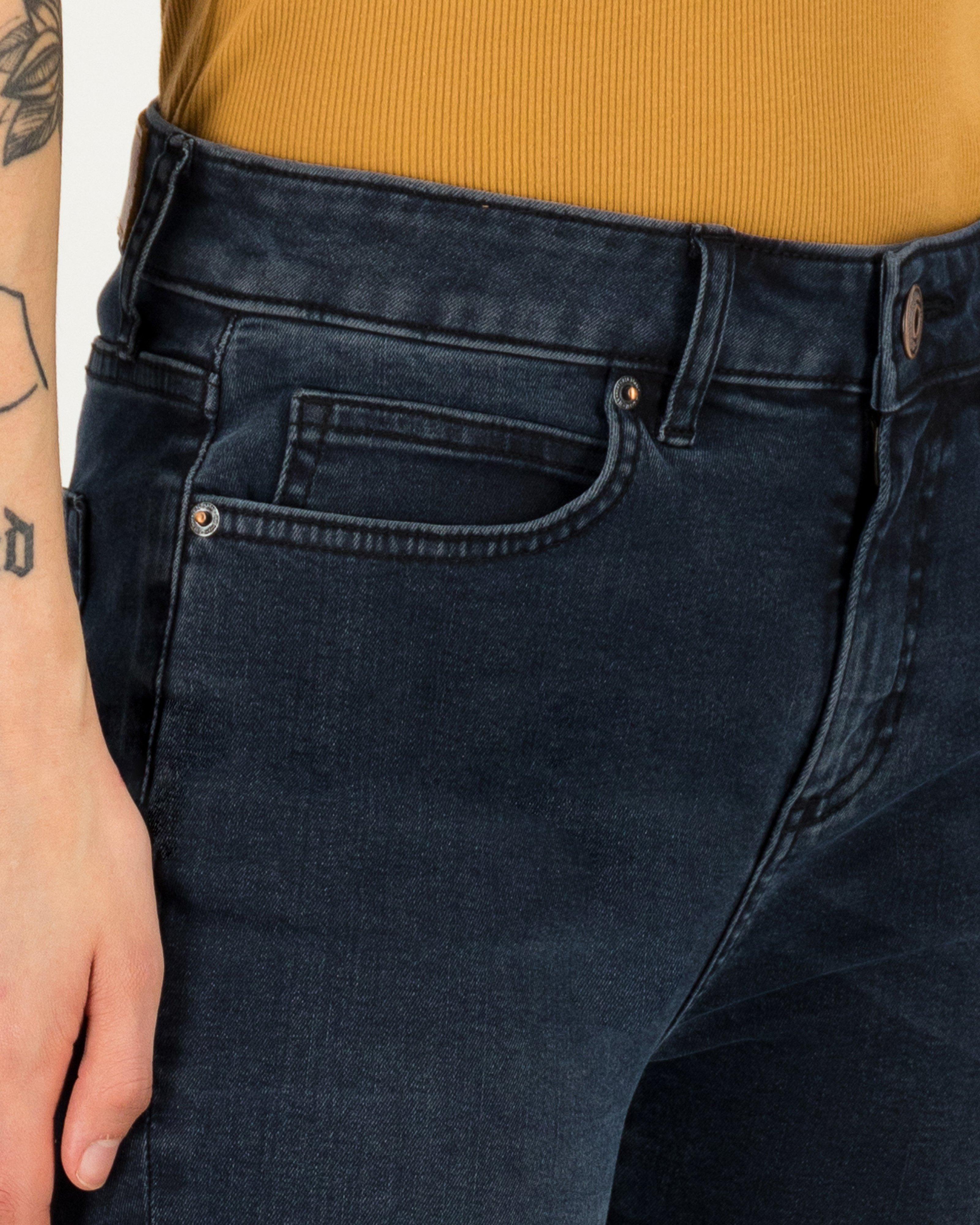 Women's Lebo Mid-Rise Skinny Denim -  Indigo