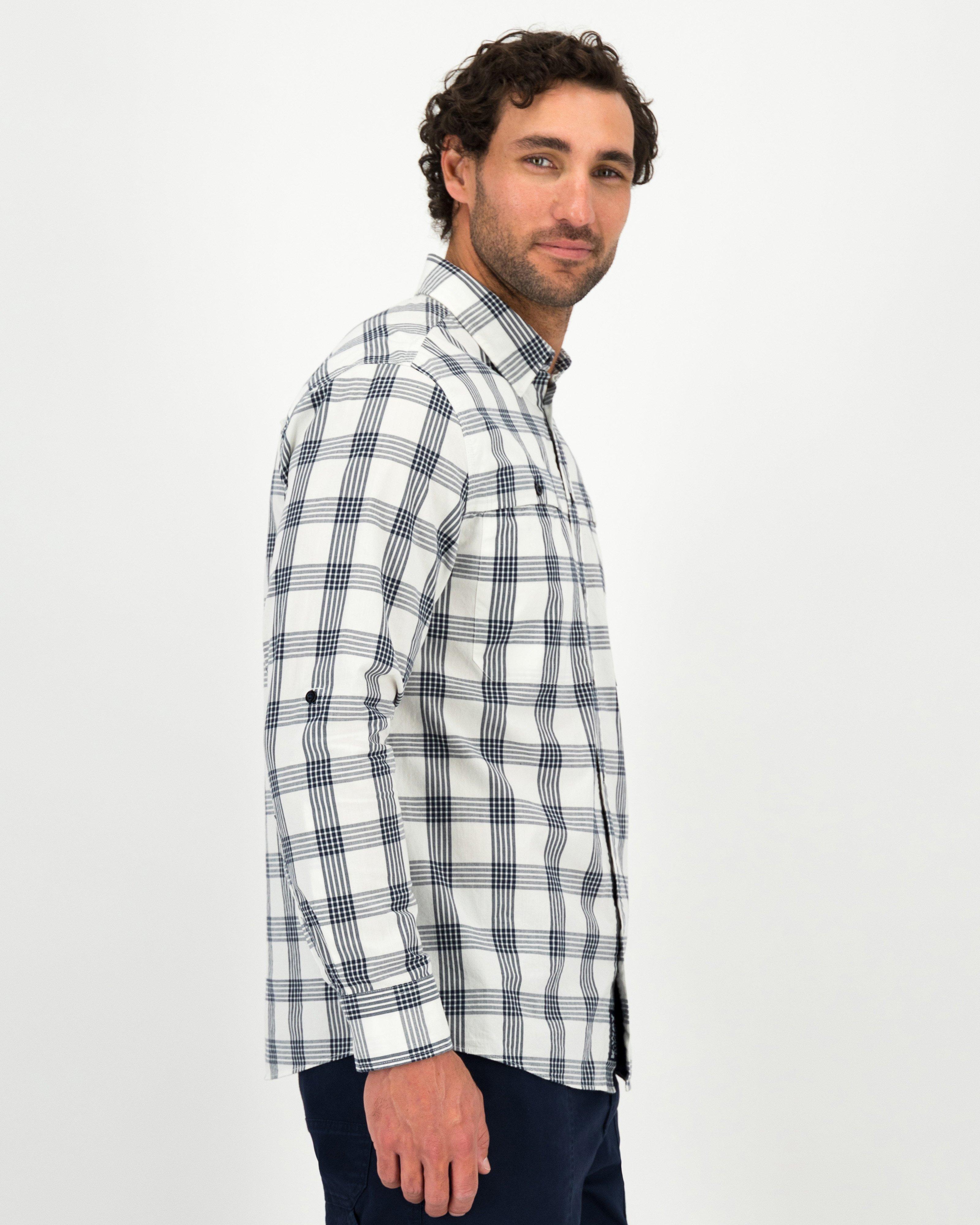 K-Way Elements Men's ECO Stretch Cotton Check Shirt | Cape Union Mart