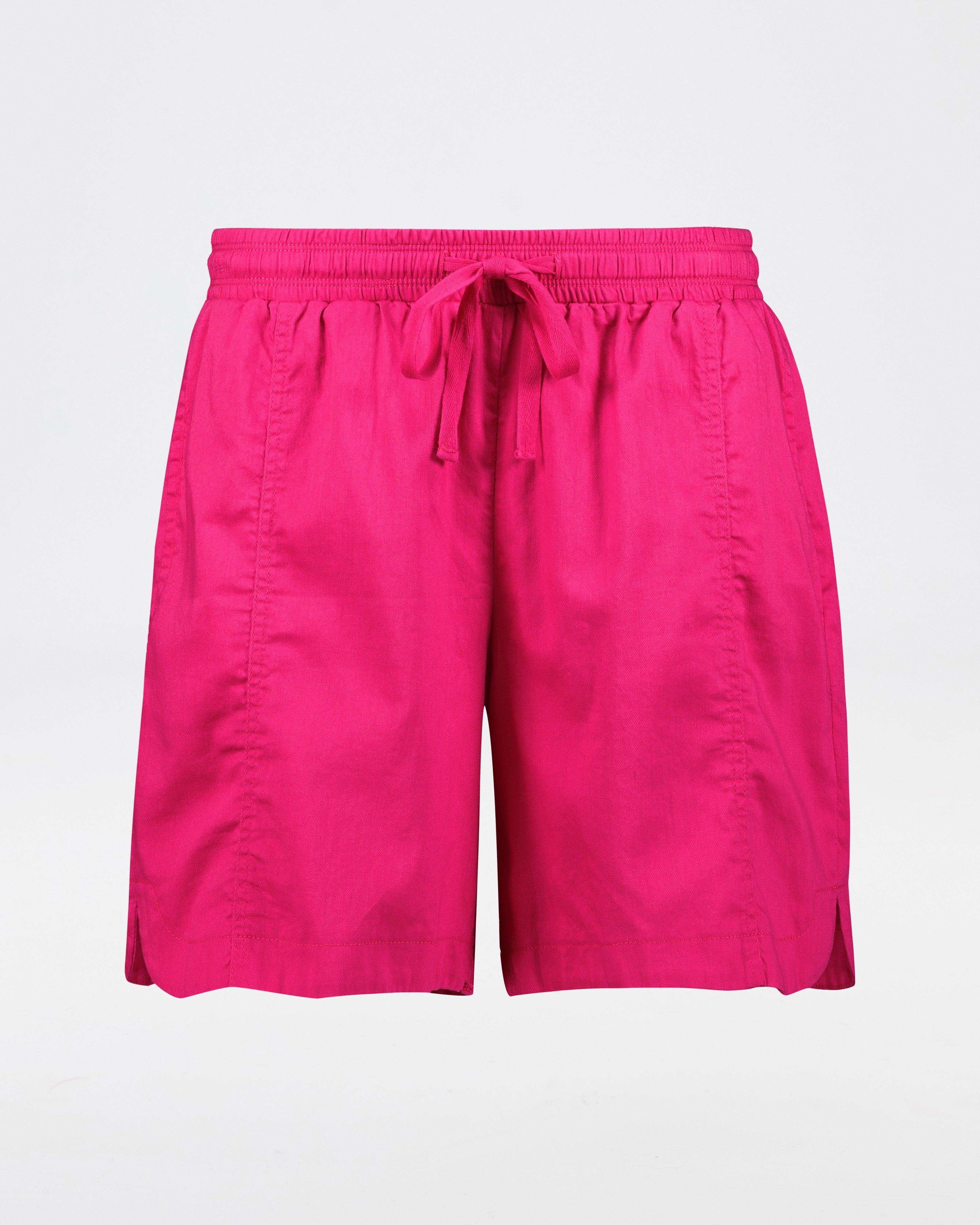 Rare Earth Women’s Elli Cotton Shorts -  Pink