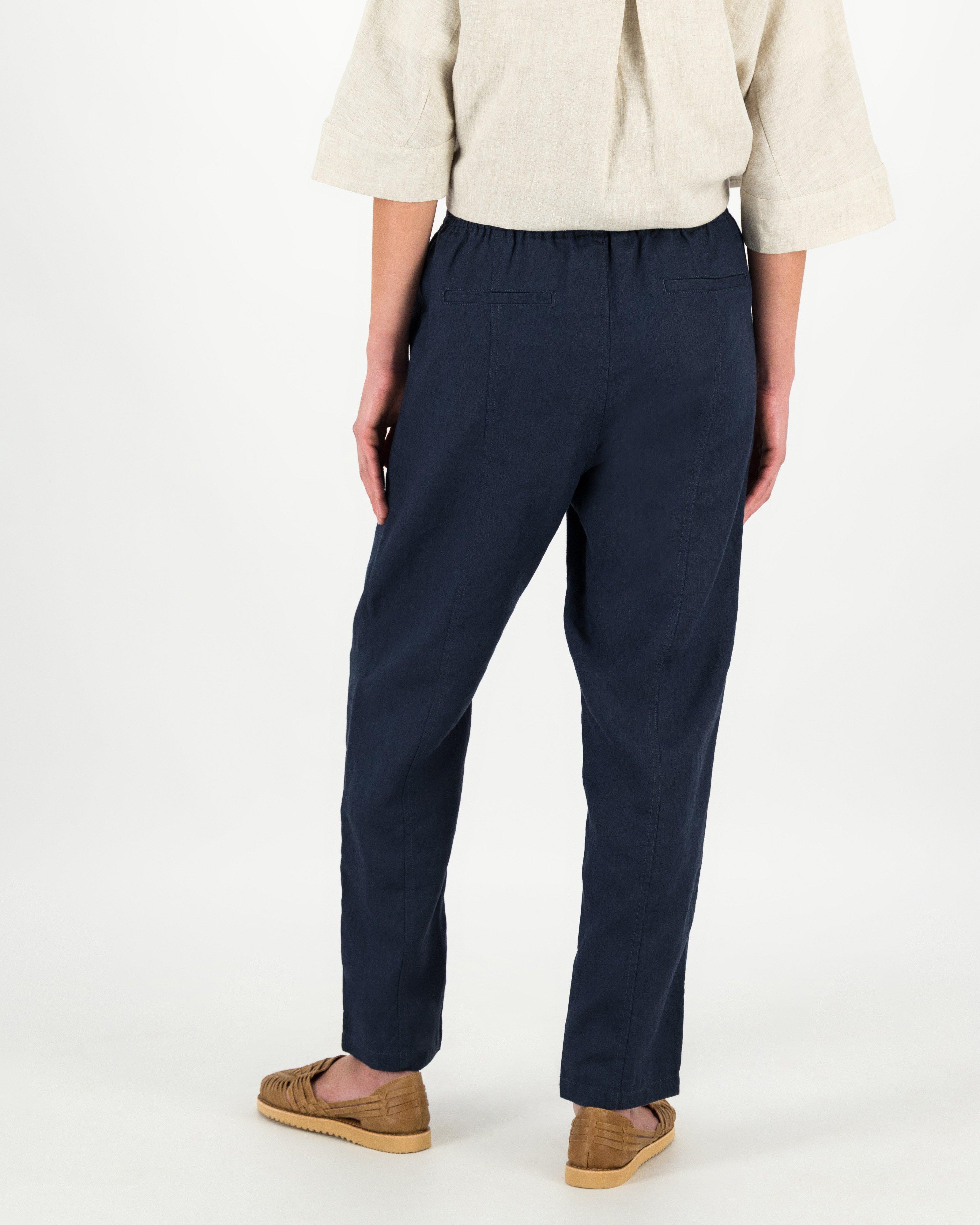 Rare Earth Women's Lindsay Linen Tapered Pant