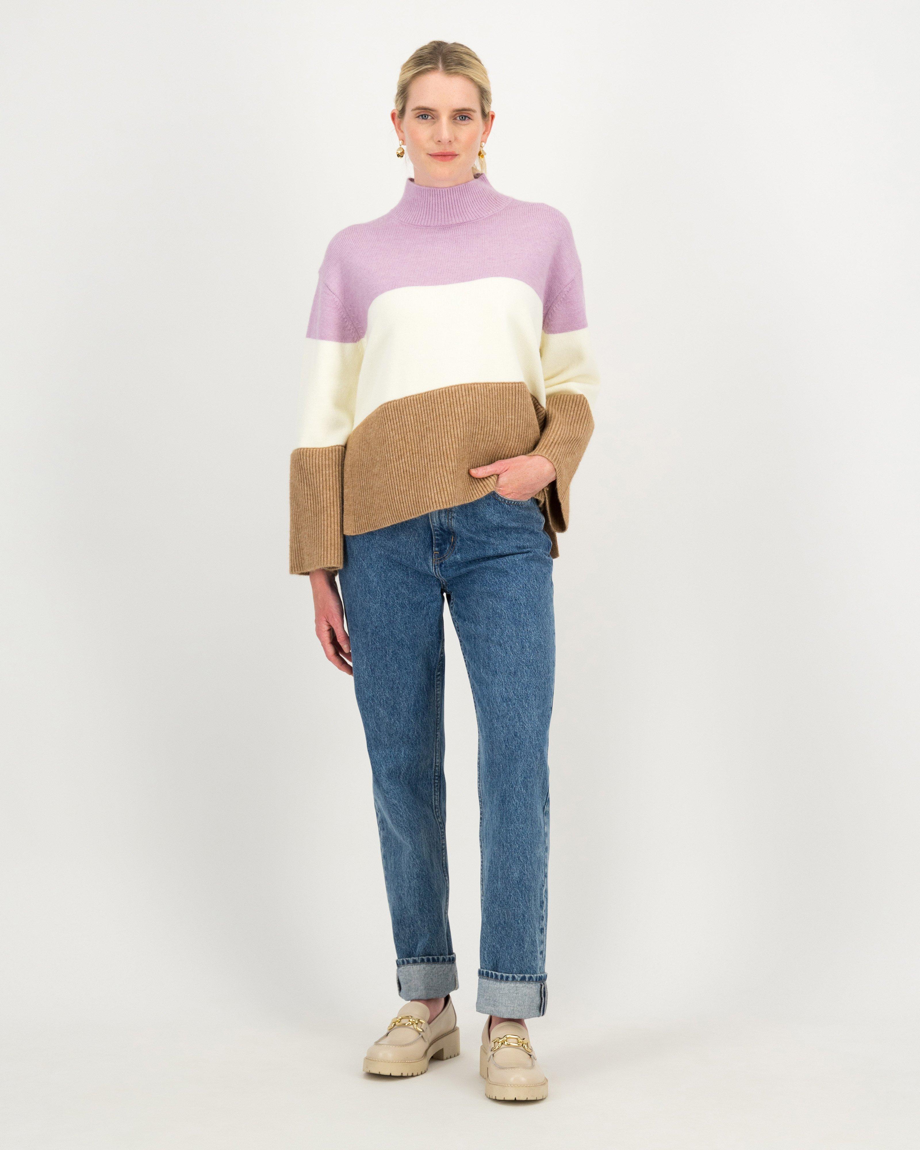 Romie Colourblock Jumper - Poetry Clothing Store